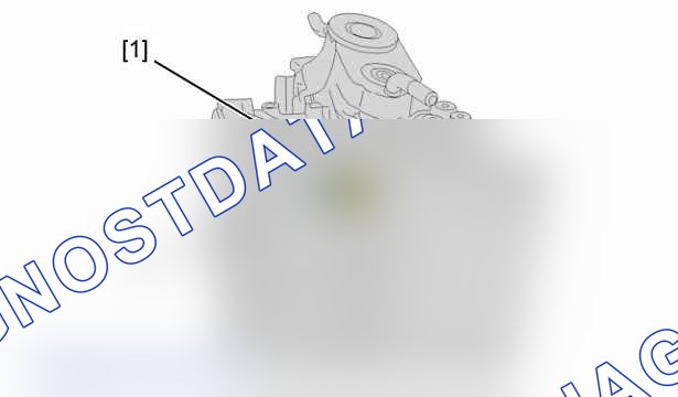 Замена: уплотнитель вала переключения многофункционального коммутатора — b2ck1gpd. Peugeot 607 I