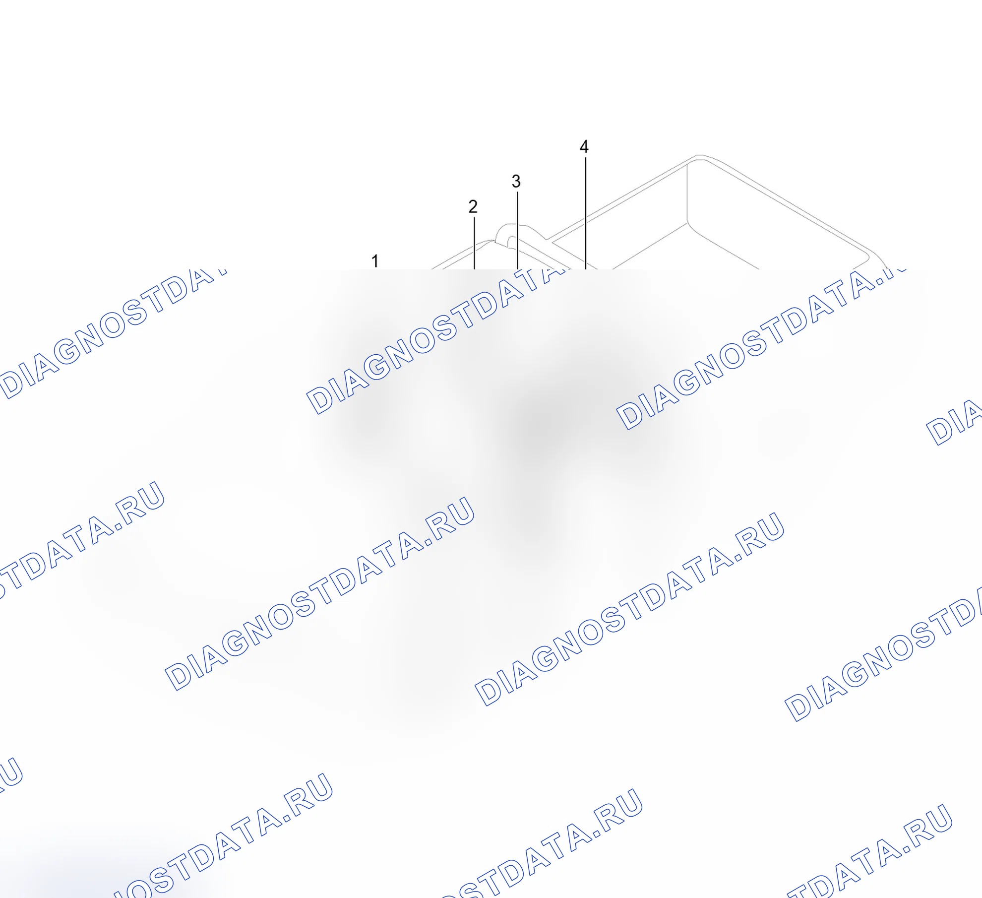 Схема расположения системы ремней безопасности сидений — Great Wall King-Kong-Cannon. Great-Wall King Kong Cannon I