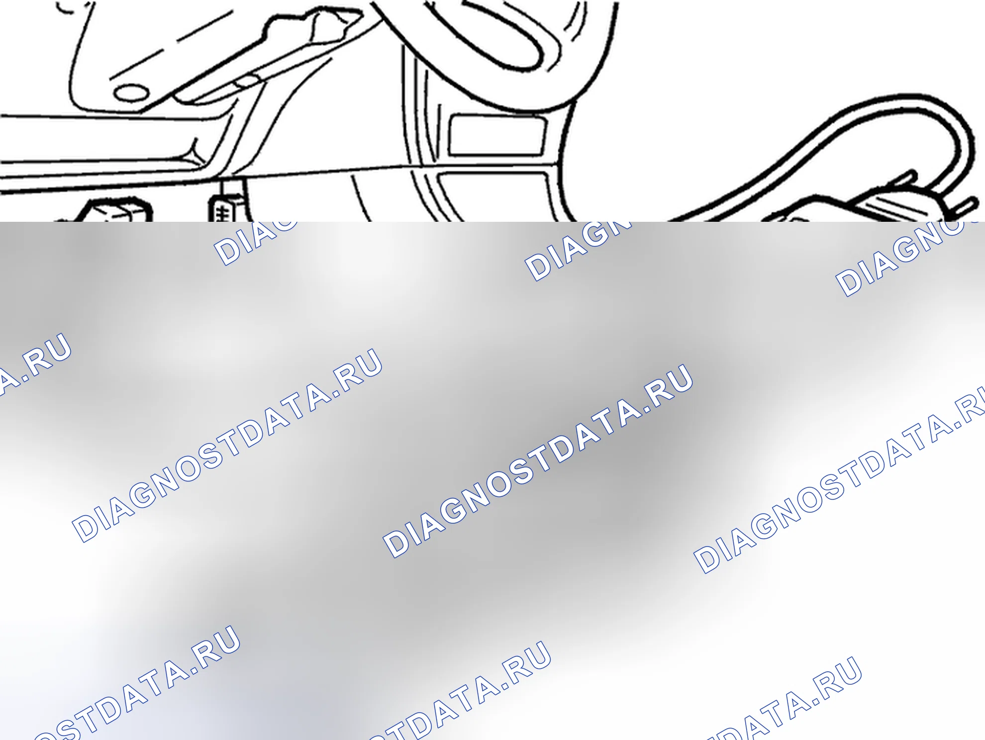 Рис. 21: Подключение сканера Volvo (ST). Volvo V40 I рестайлинг