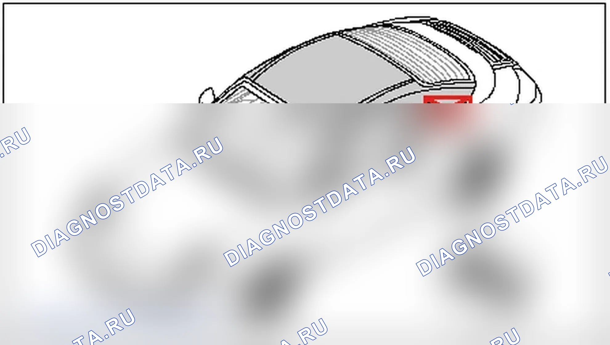 Рис. 39: Регулировка жесткого верха. Porsche 911 GT3 997