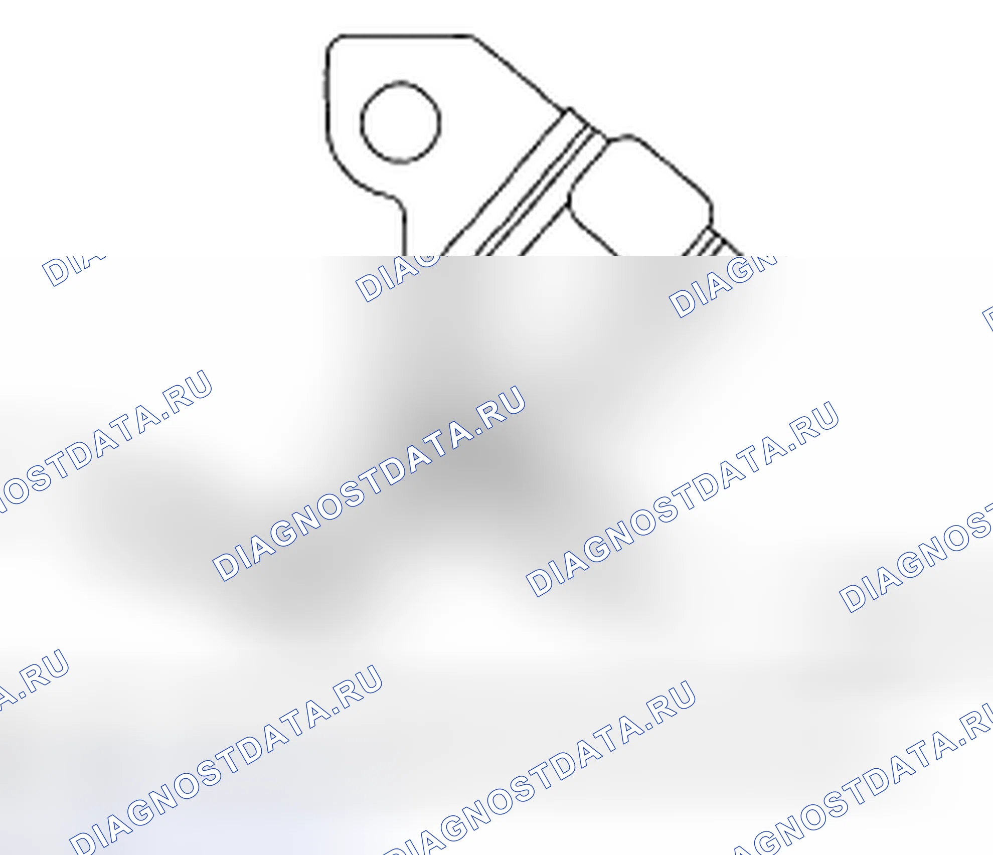 Рис. 540: Идентификация шлангов испарения. Subaru Impreza GD/GC/GG рестайлинг 2