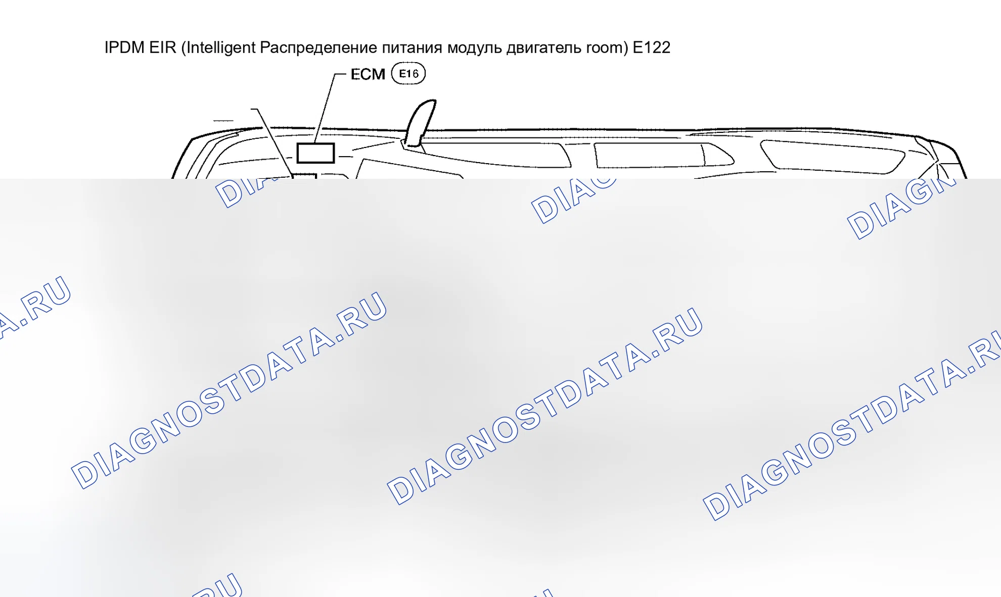 Рис. 187: Расположение компонентов и разъемов кабелей. Infiniti QX56 I