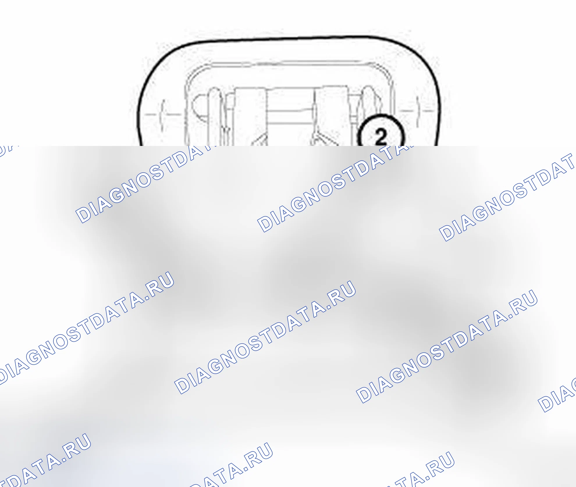 Рис. 8: ДИАГНОСТИКА И ТЕСТИРОВАНИЕ - ПОДОГРЕВАЕМЫЙ И ОХЛАЖДАЕМЫЙ CUPHOLDER. Dodge Charger VI