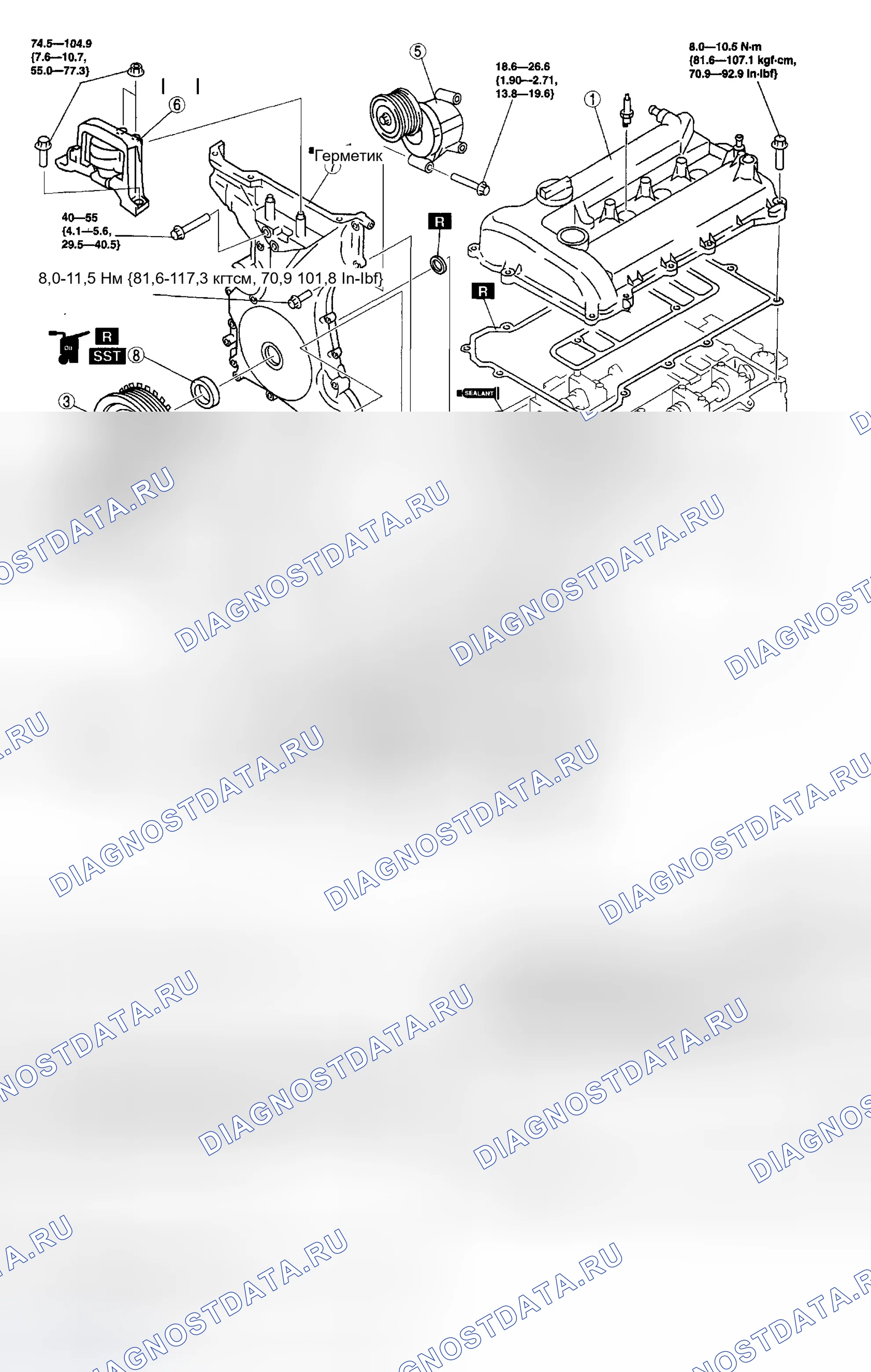 Рис. 4. Mazda 5 I