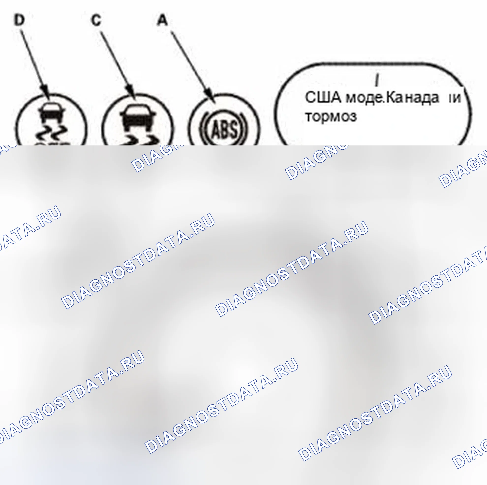 Рис. 387: Индикатор системы. Honda CR-V IV