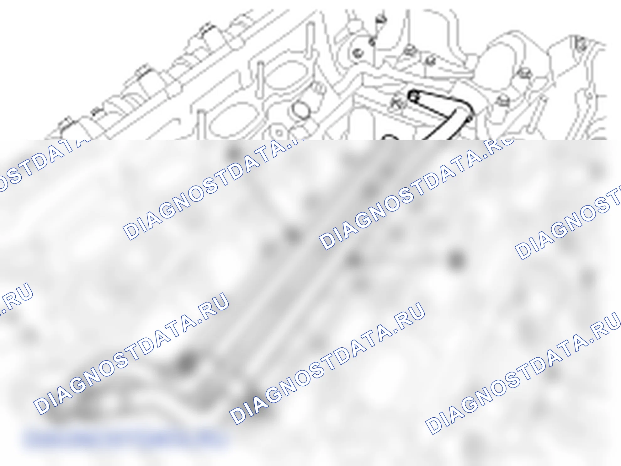 Снятие водяного насоса. Hyundai Genesis(Bh)-U.S. I