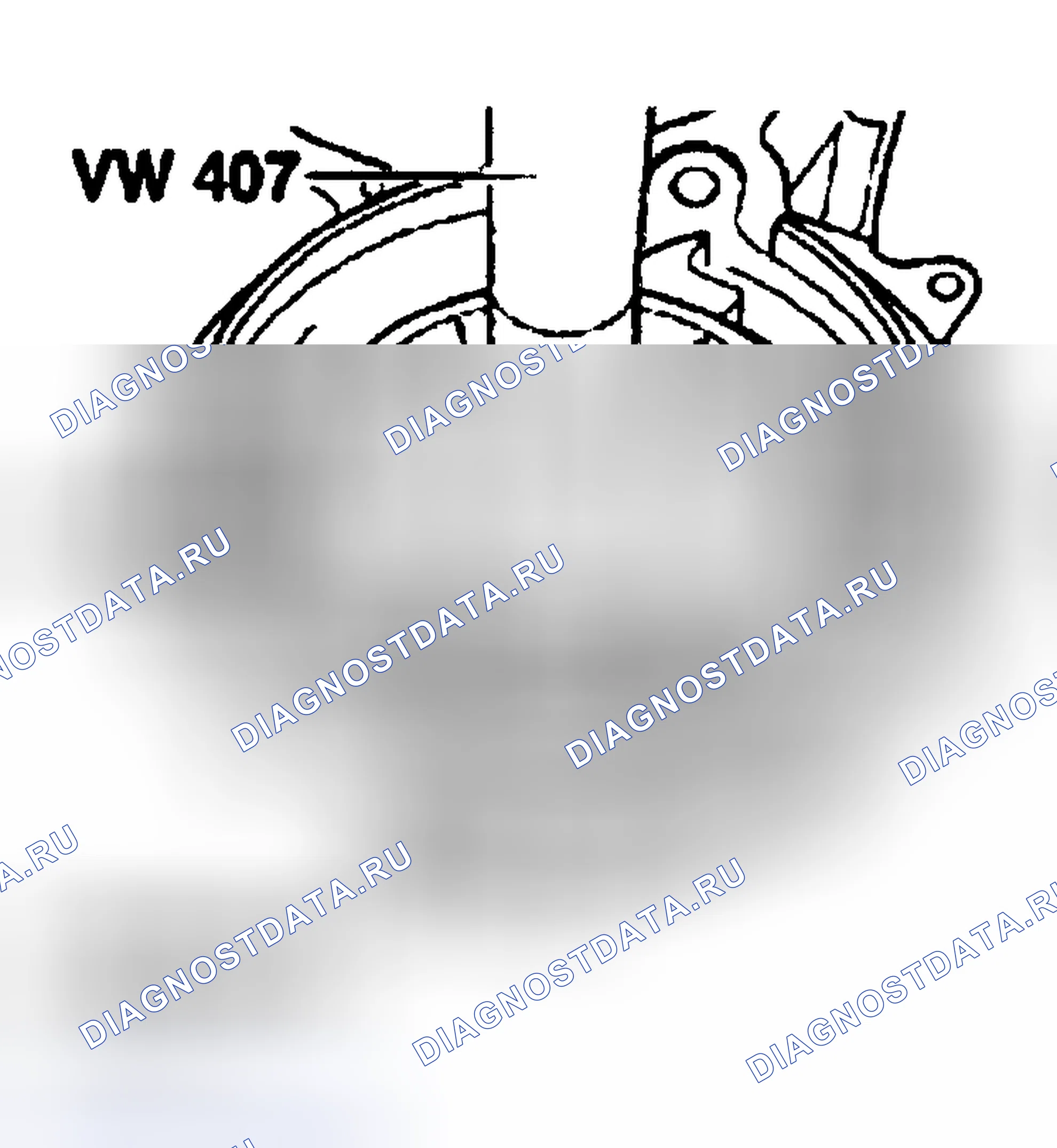 Рис. 419. Volkswagen EuroVan T4 рестайлинг