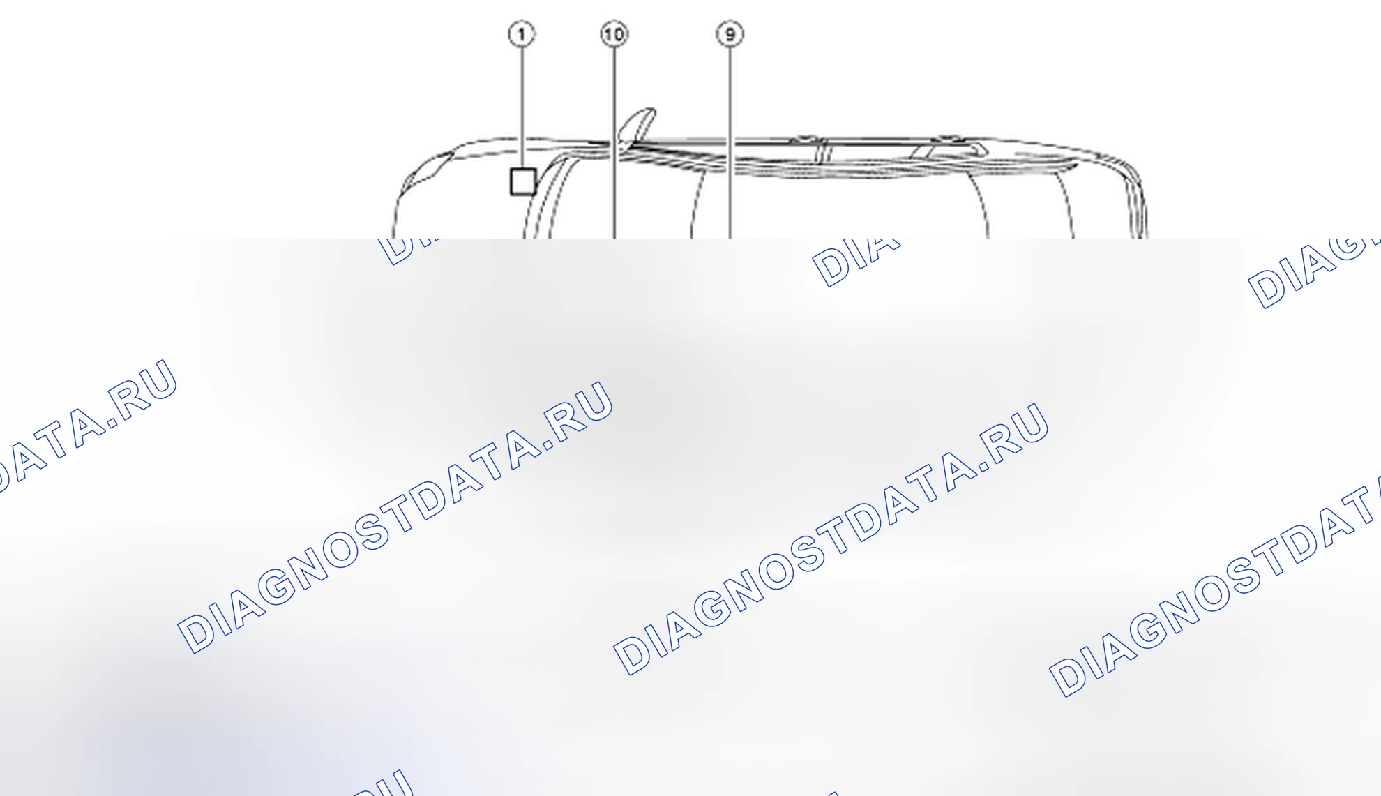 Рис. 19: Определение местоположения компонентов системы связи CAN. Nissan Altima L32