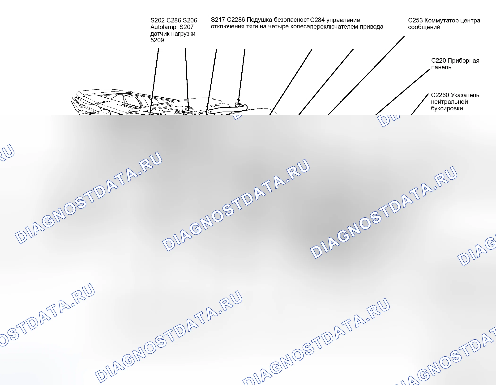 Рис. 366: Интеллектуальная блок предохранителей и реле (Sjb) (14B476). Hyundai Mufasa I