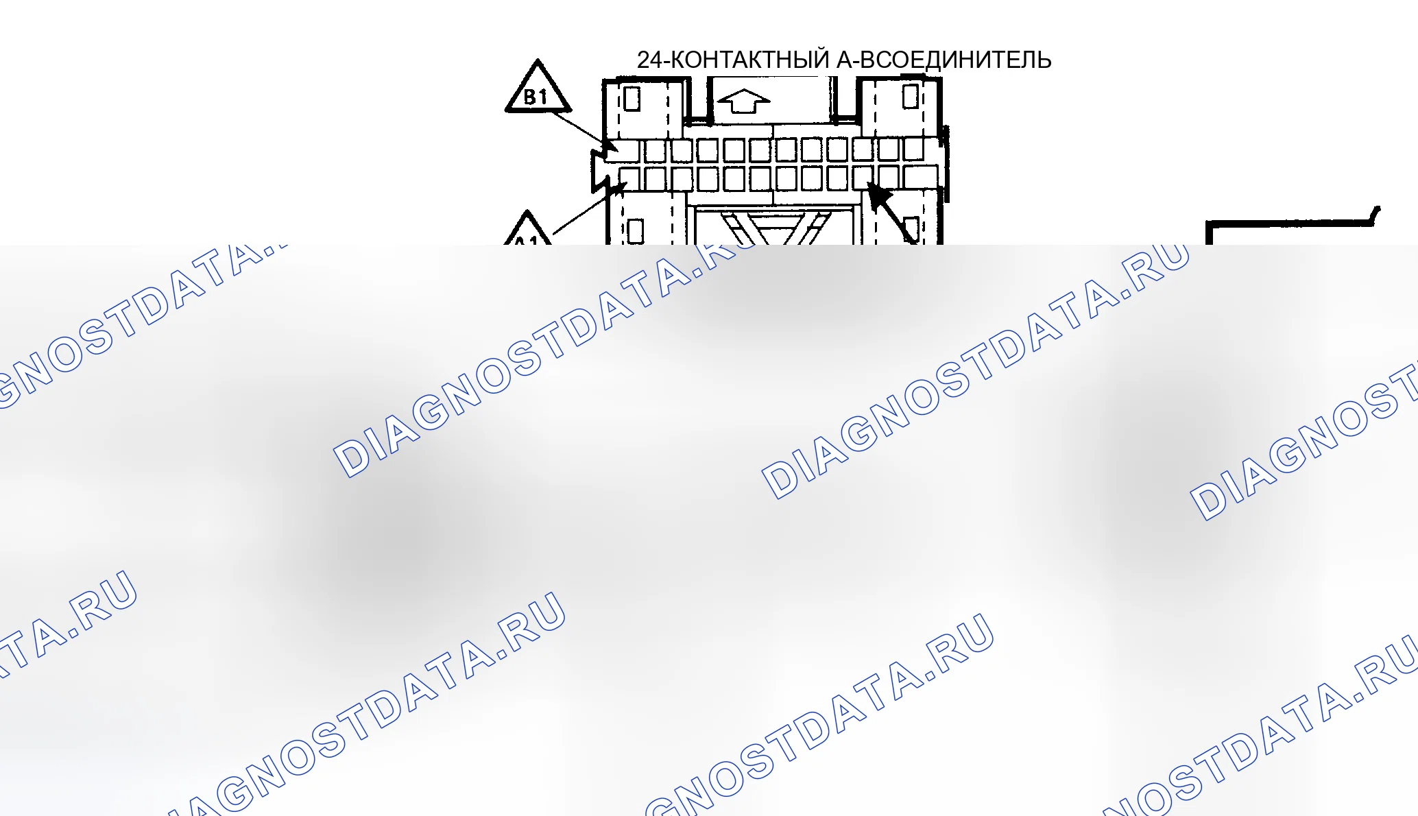 Рис. 316: Схема кода 24, датчик скорости транспортного средства (серии " C " и " N "). Buick Electra Estate Wagon 