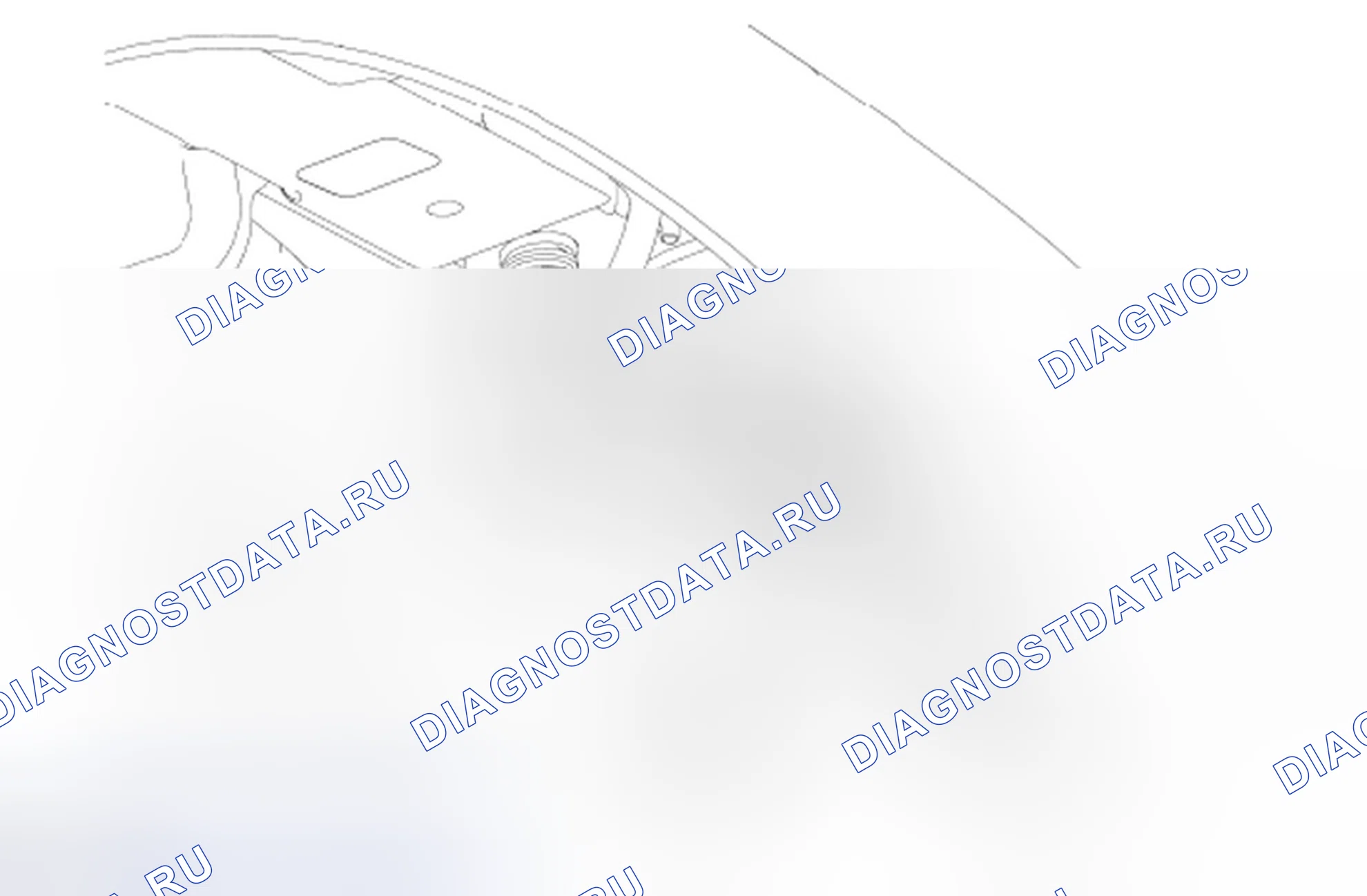 Рис. 159: Лампа стояночной лампы - Rh, Милан. Hyundai Lafesta I