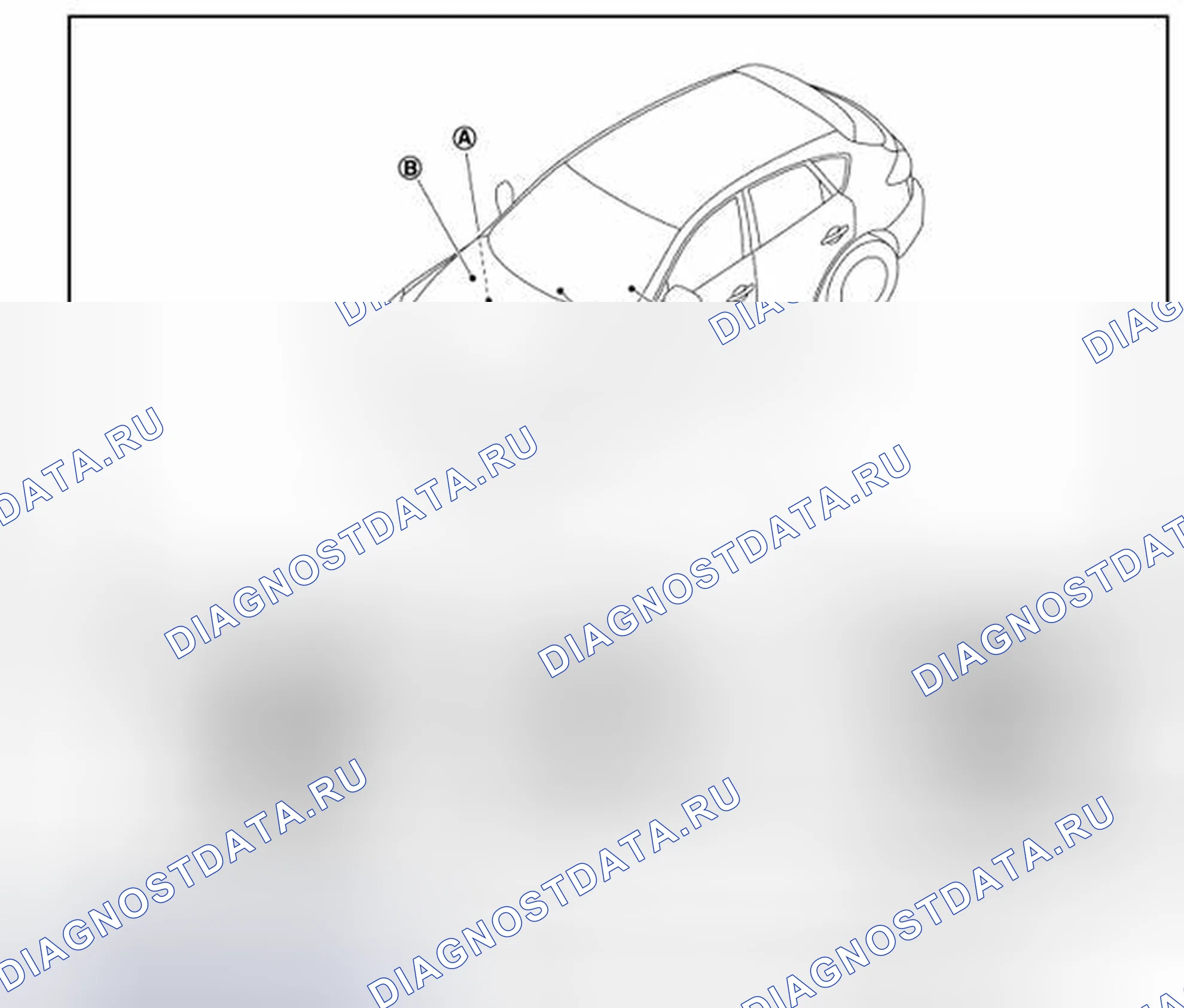 Рис. 144: Расположение компонентов. Infiniti EX37 I