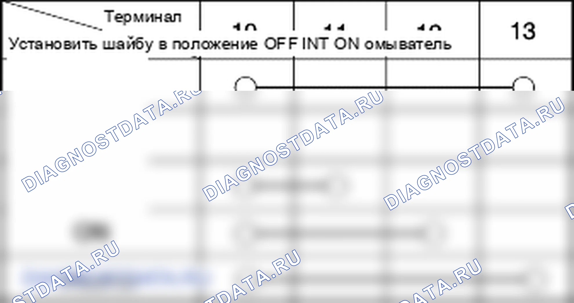 Проверка многофункционального переключателя. Kia Sorento BL