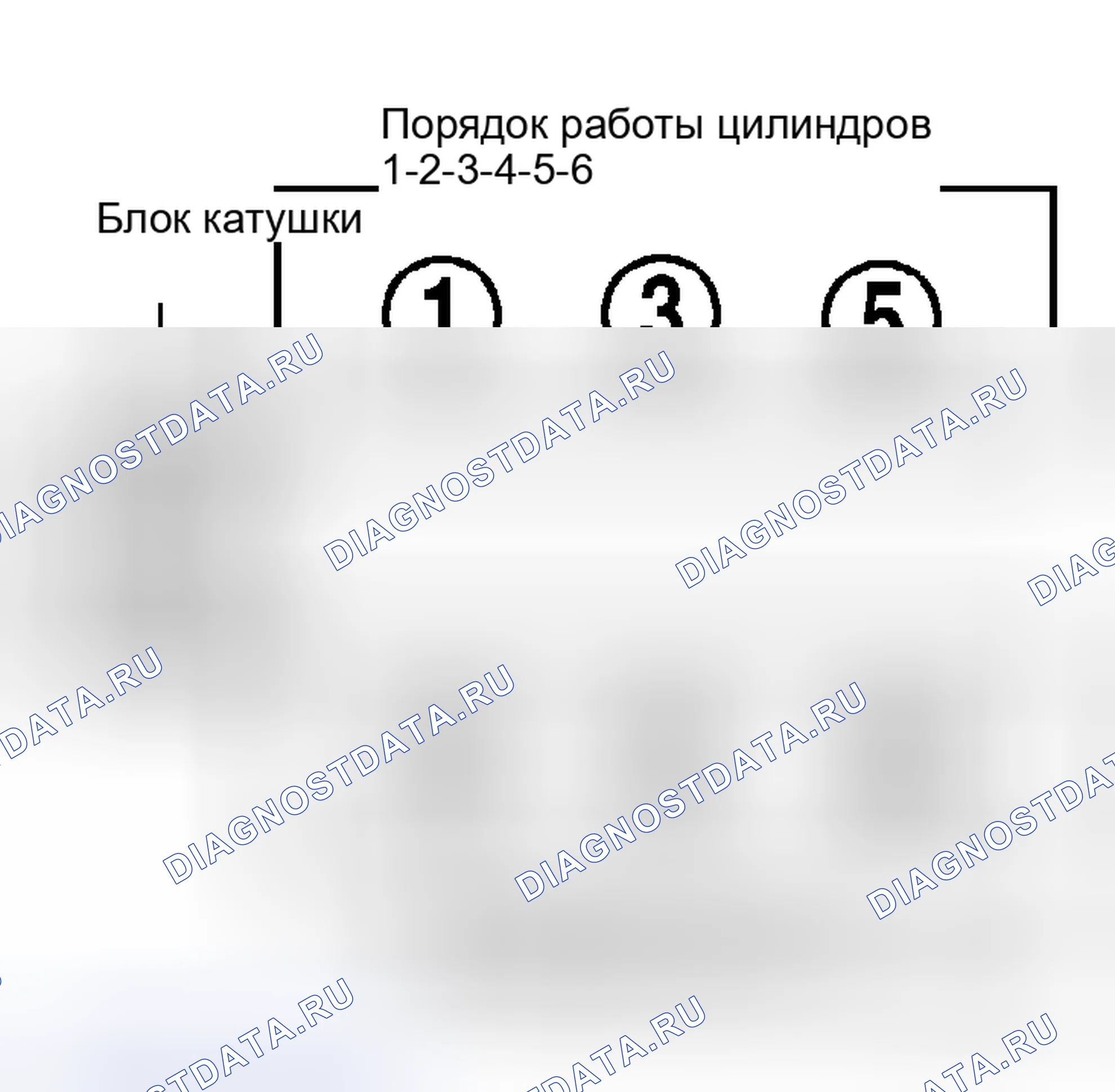 Рис. 3: порядок работы цилиндров. Hyundai Veloster I
