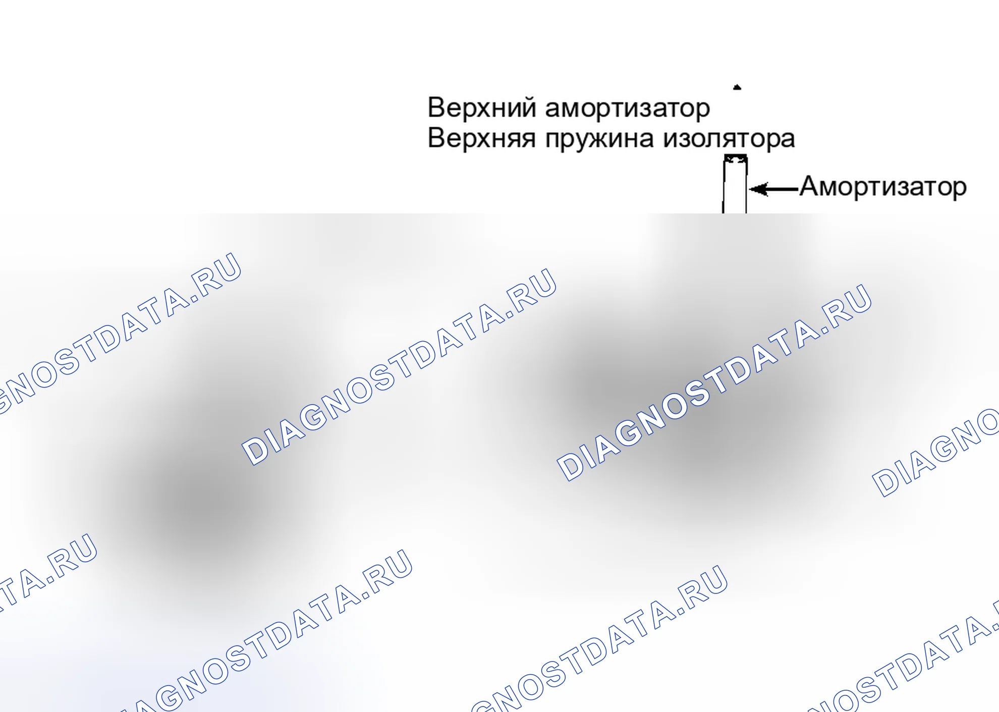 Рис. 1: ОПИСАНИЕ задней подвески. Pontiac Grand AM IV