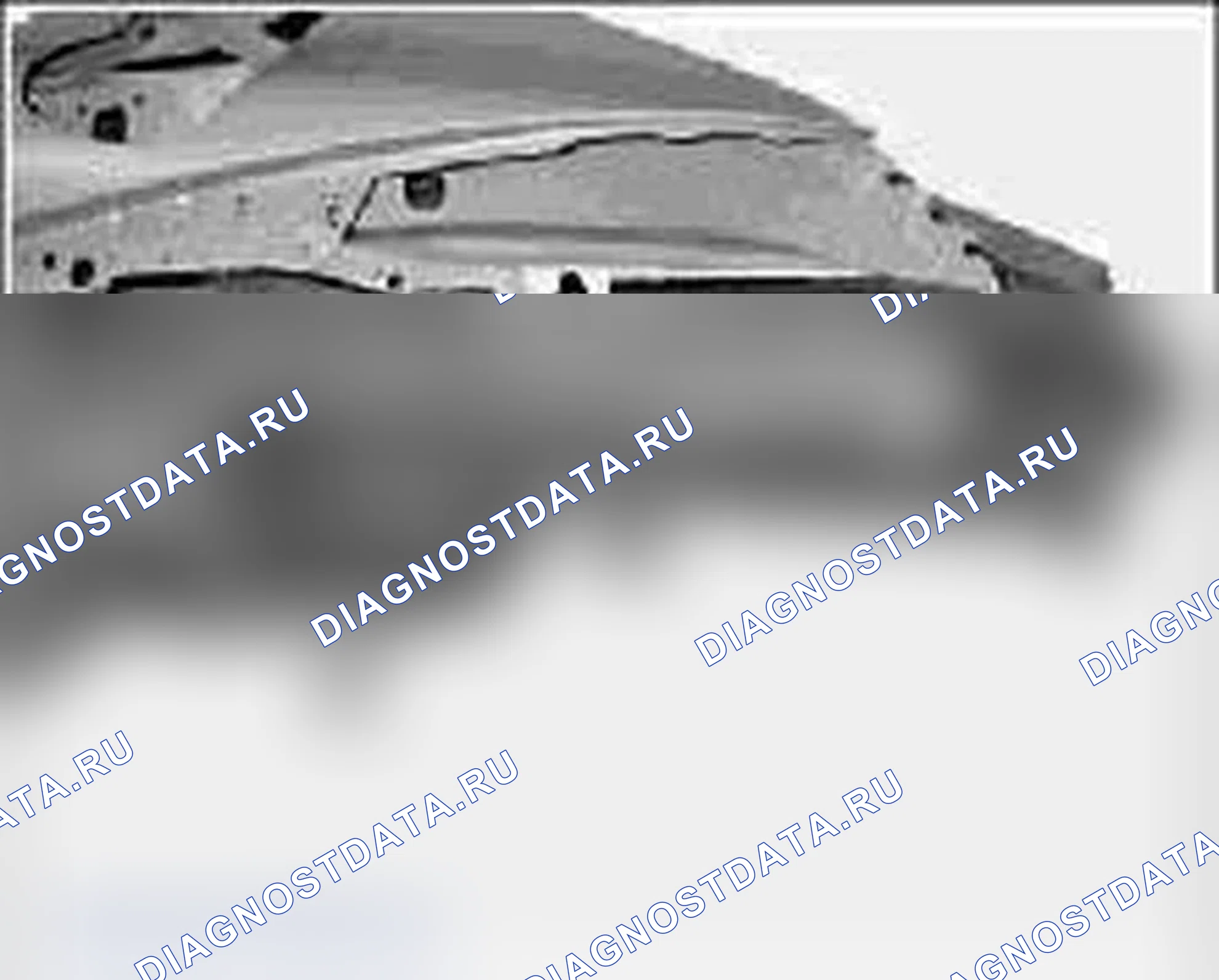 Рис. 950: Подготовка соединительных участков кузова для установки задних лонжеронов (секция). Porsche 911 GT3 997