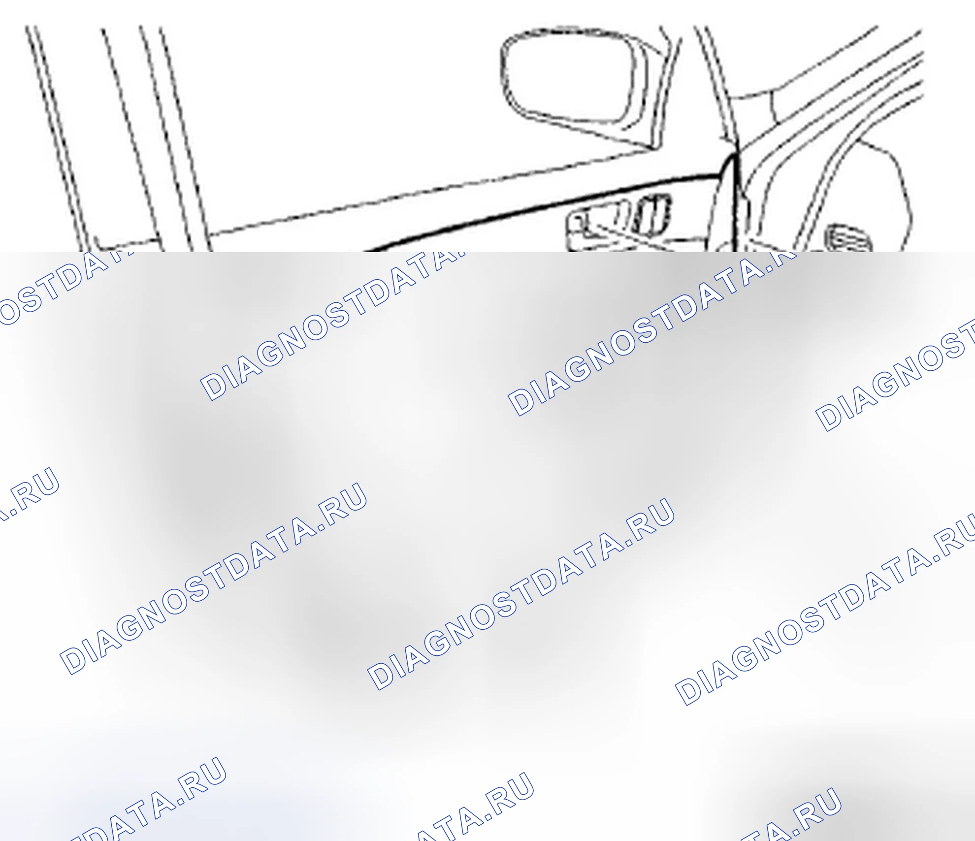 Рис. 49: Наружная ручка двери. Hyundai Genesis I