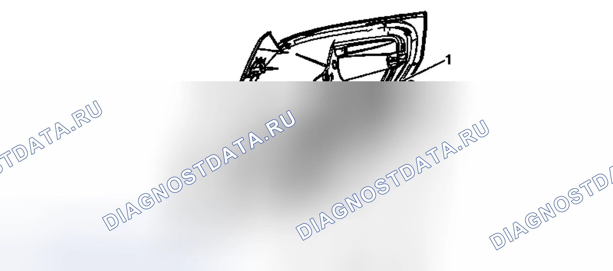 Рис. 32: Замена лампы заднего фонаря (стоп-сигнала). Chevrolet Captiva I рестайлинг
