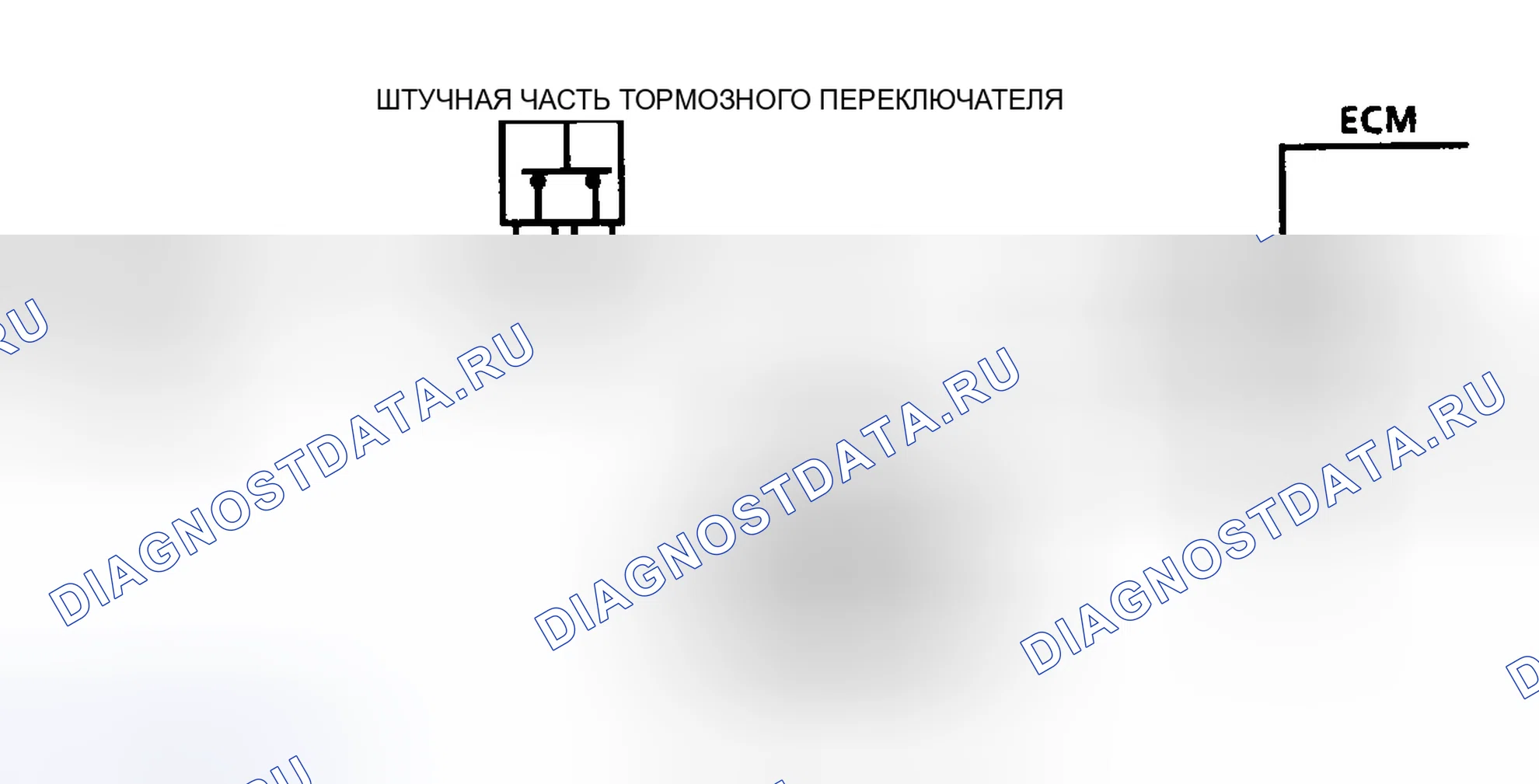 Рис. 191: Кодовая E038. Принципиальная схема. Oldsmobile Toronado Trofeo I