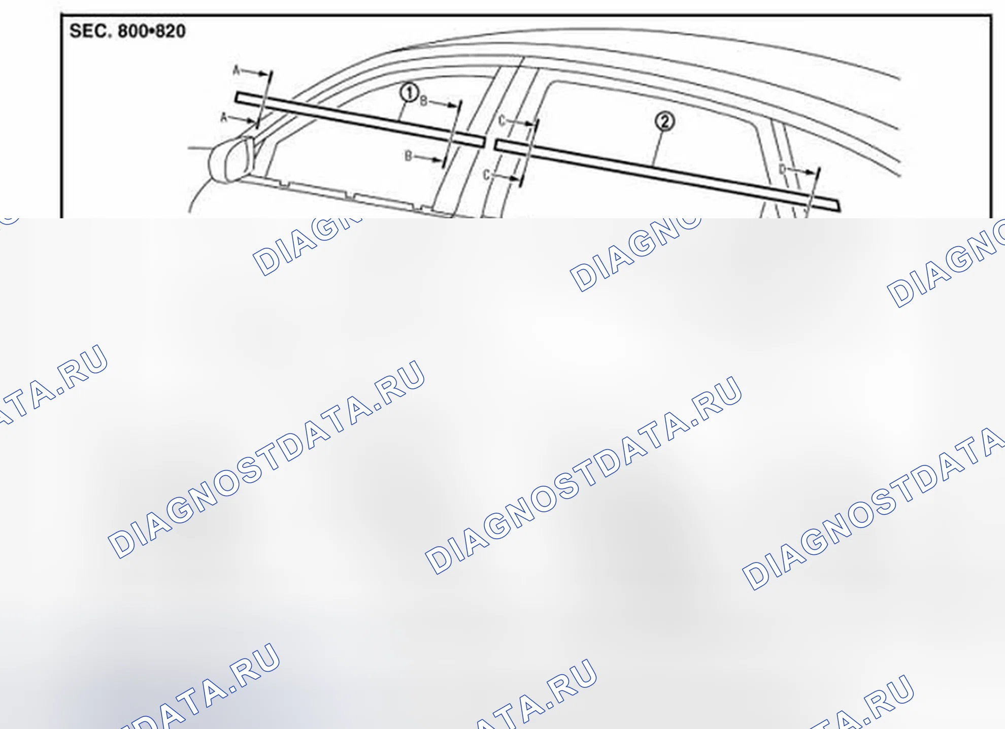 Рис. 36: Расположение компонентов. Infiniti M45 III рестайлинг