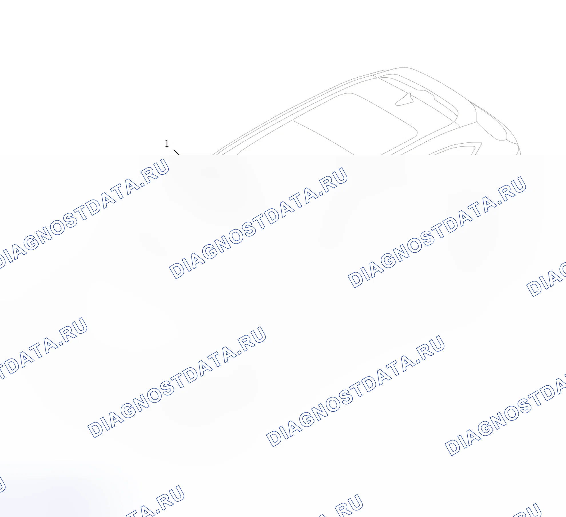 Схема расположения системы помощи полосы — Haval F7. Haval F7 I