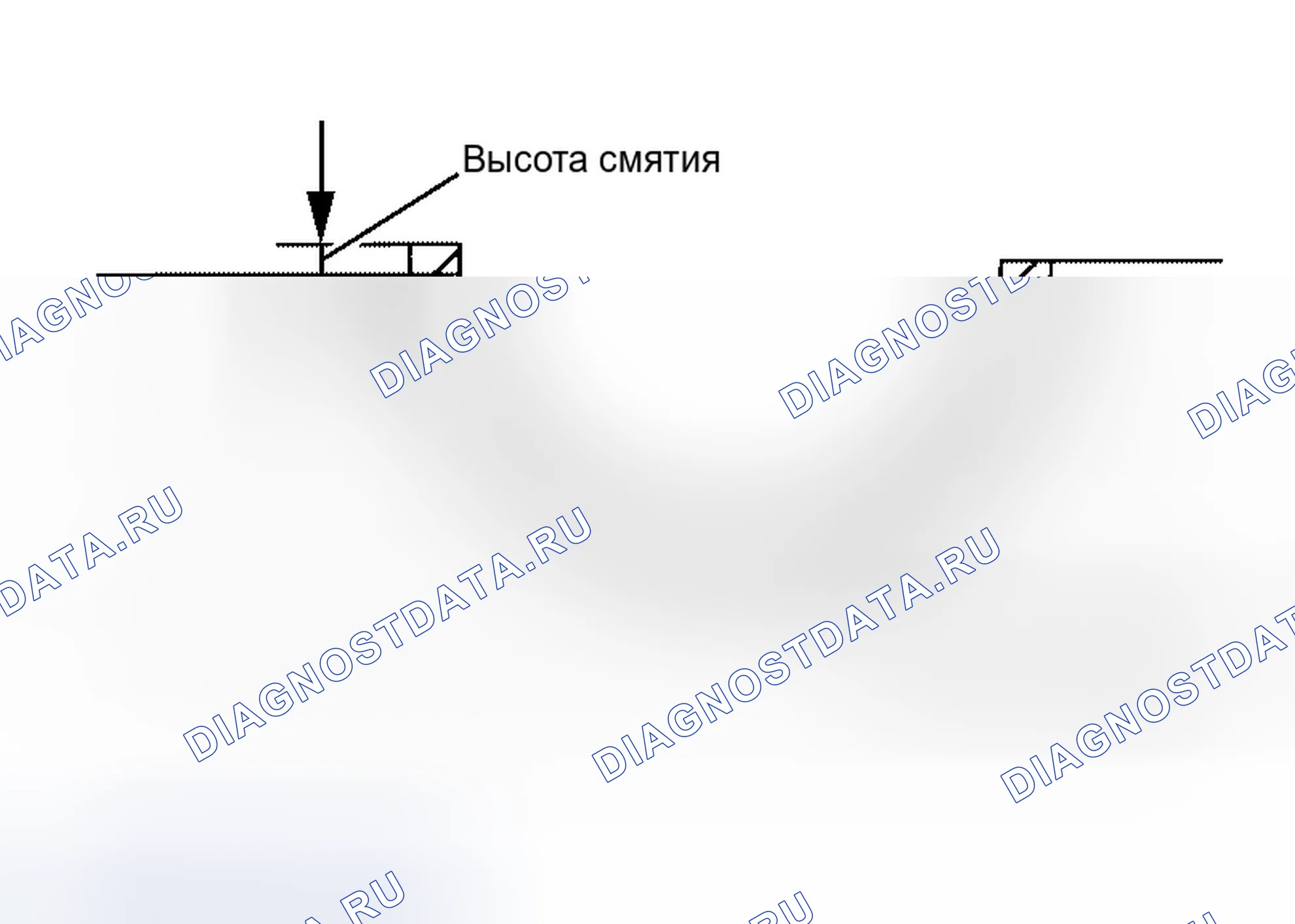 Рис. 241: ВЫСОТА СМЯТИЯ КОРЕННОГО ПОДШИПНИКА. Infiniti QX56 I