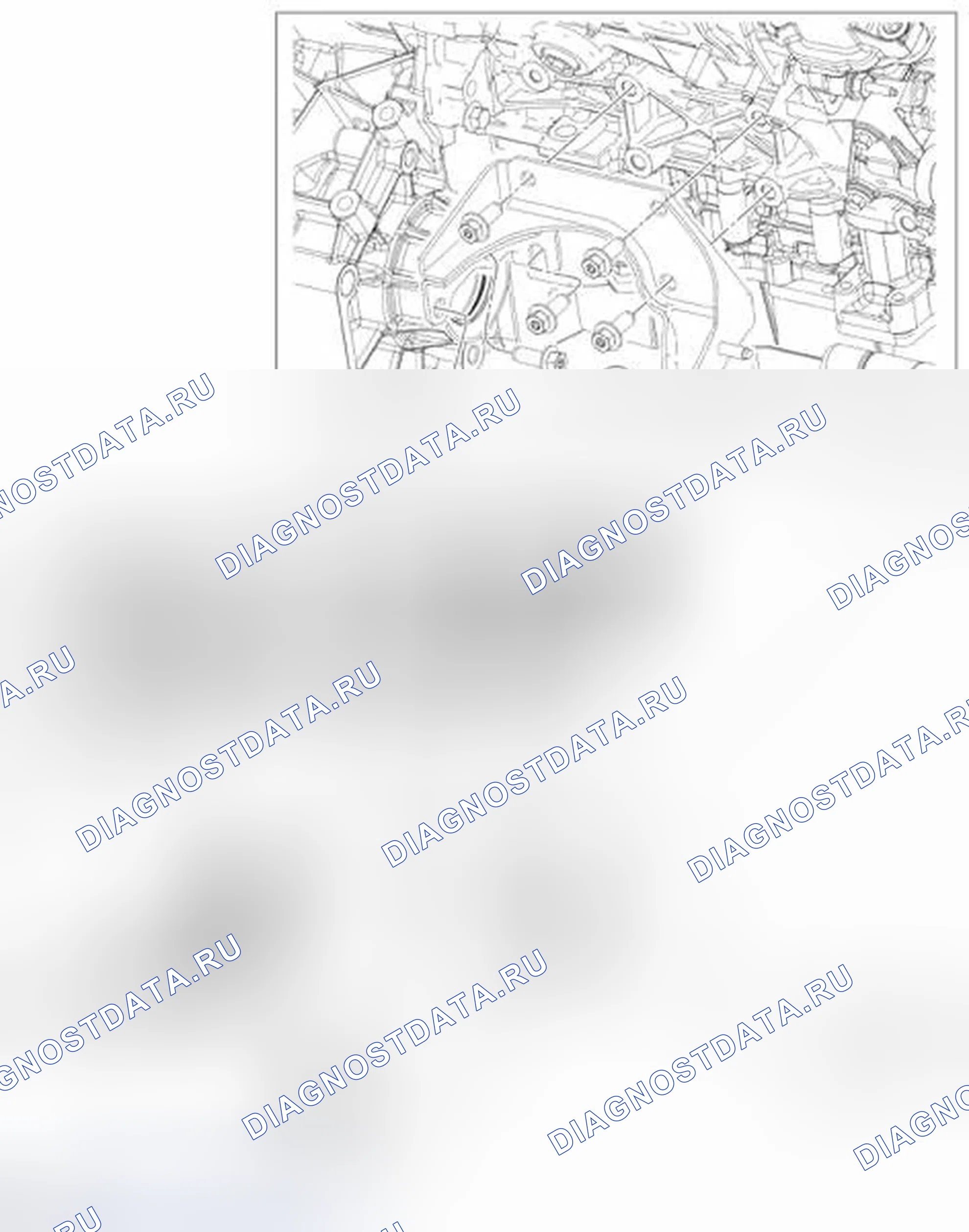 Рис. 6: Блок передачи мощности (Бзт). Ford Escape I рестайлинг 2