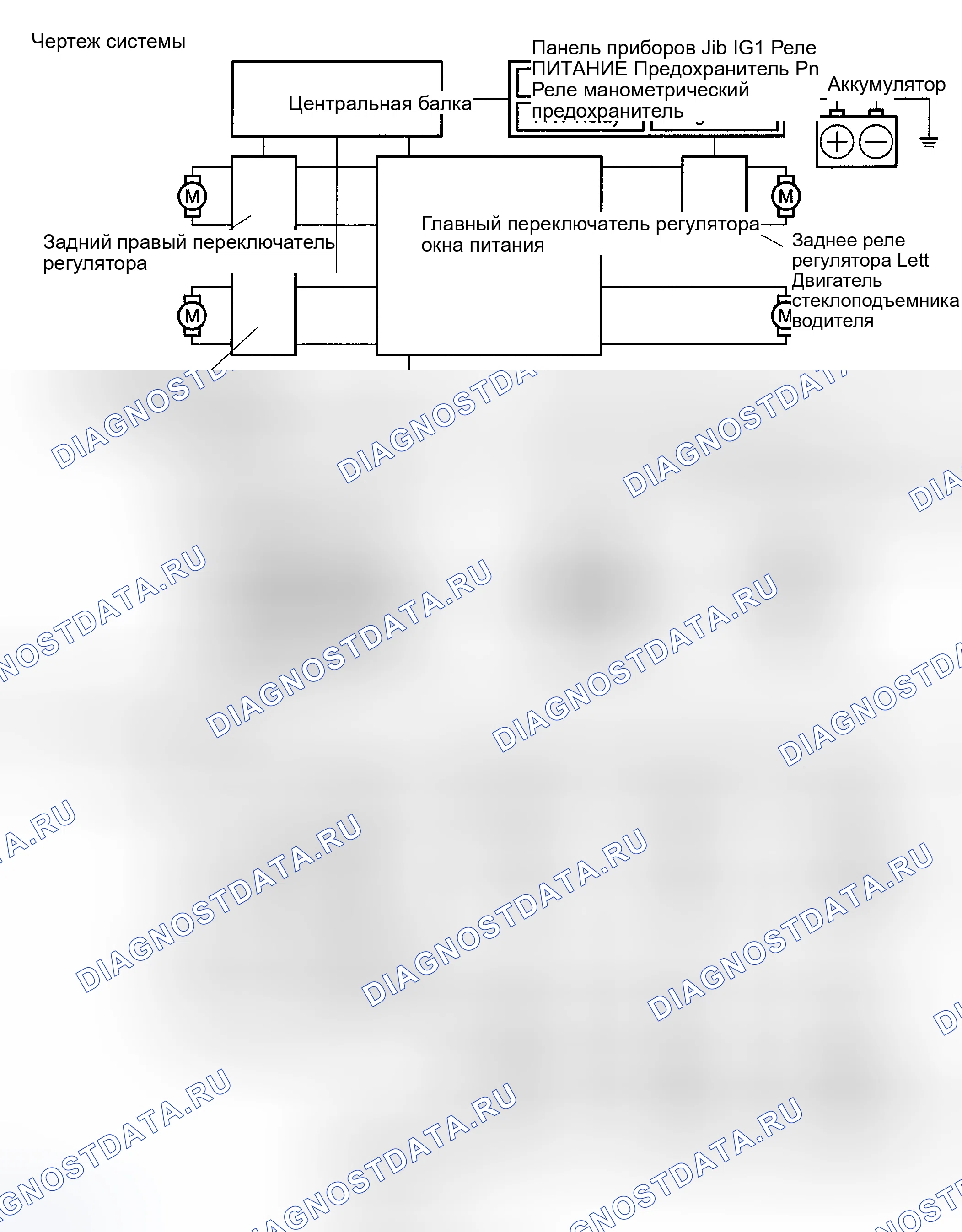 Рис. 3: ПРОВЕРКА обогрева стёкол. Toyota Matrix E130
