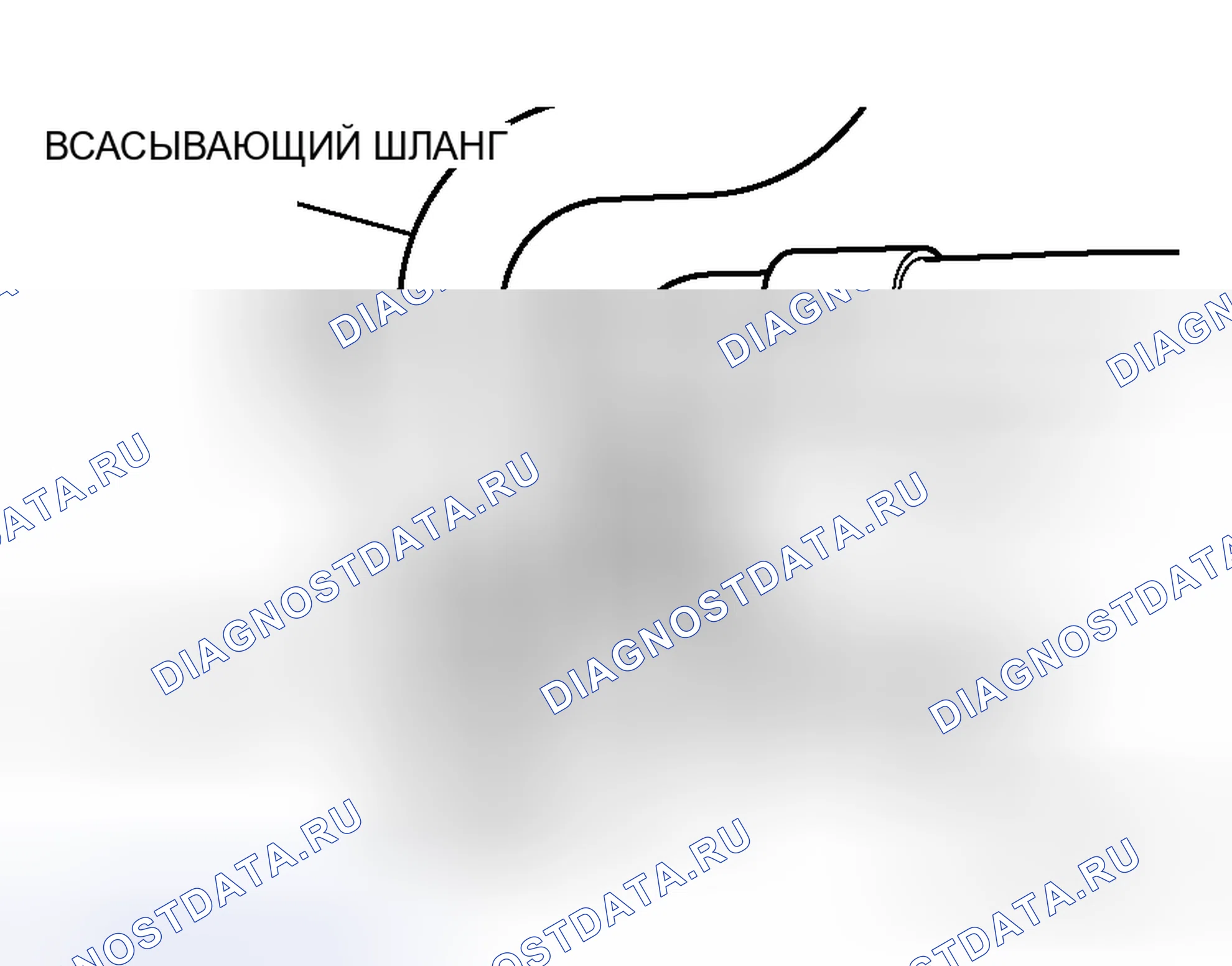 Рис. 168: >> B <<МОНТАЖ НАПОРНОГО ШЛАНГА/ВСАСЫВАЮЩЕГО ШЛАНГА. Mitsubishi Lancer Evolution IX