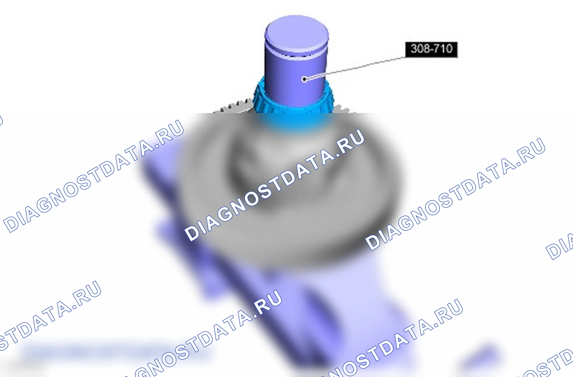 Как снять и установить подшипник дифференциала. Ford Transit VIII