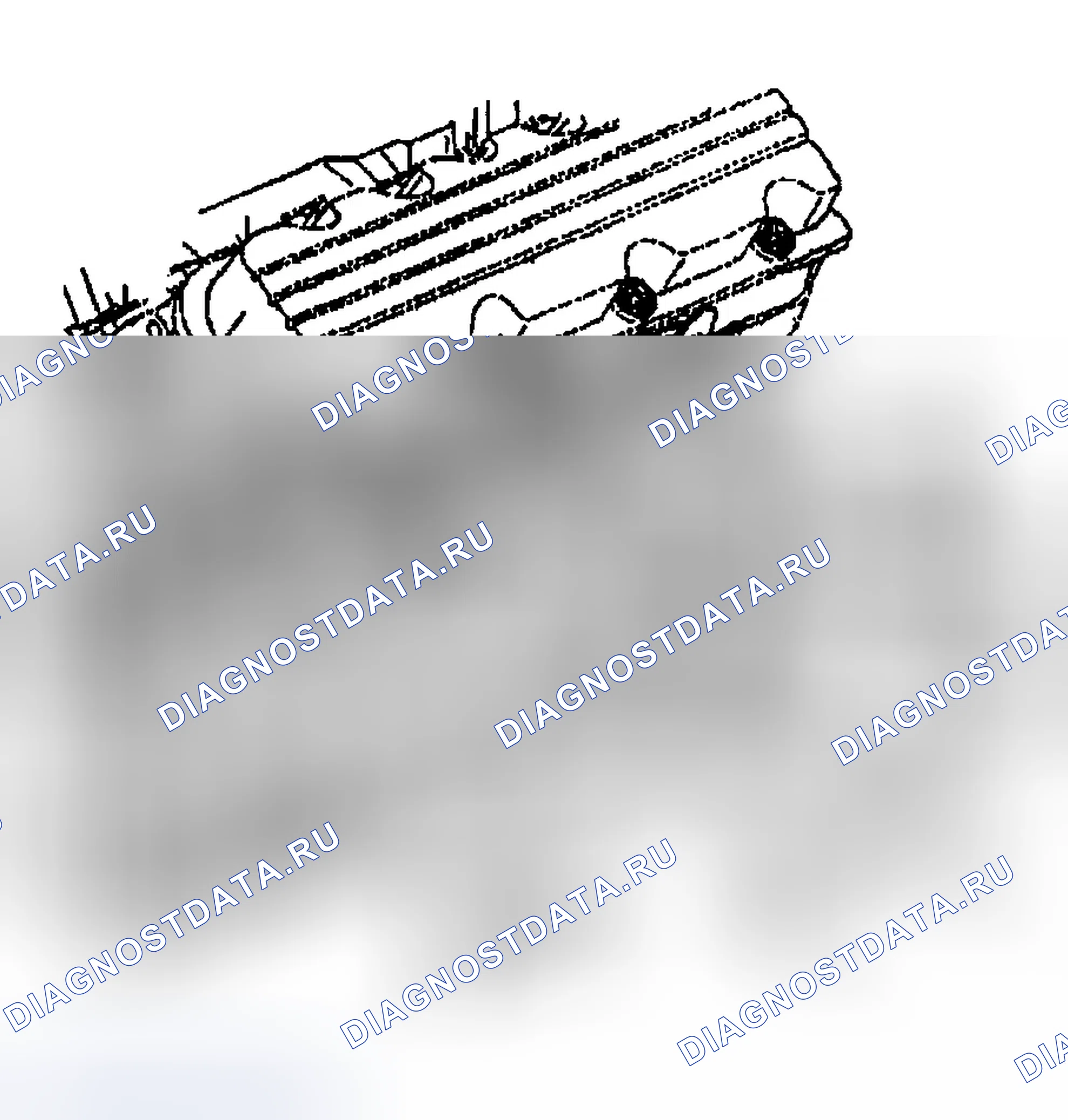 Рис. 47: Порядок демонтажа. Buick LeSabre VIII