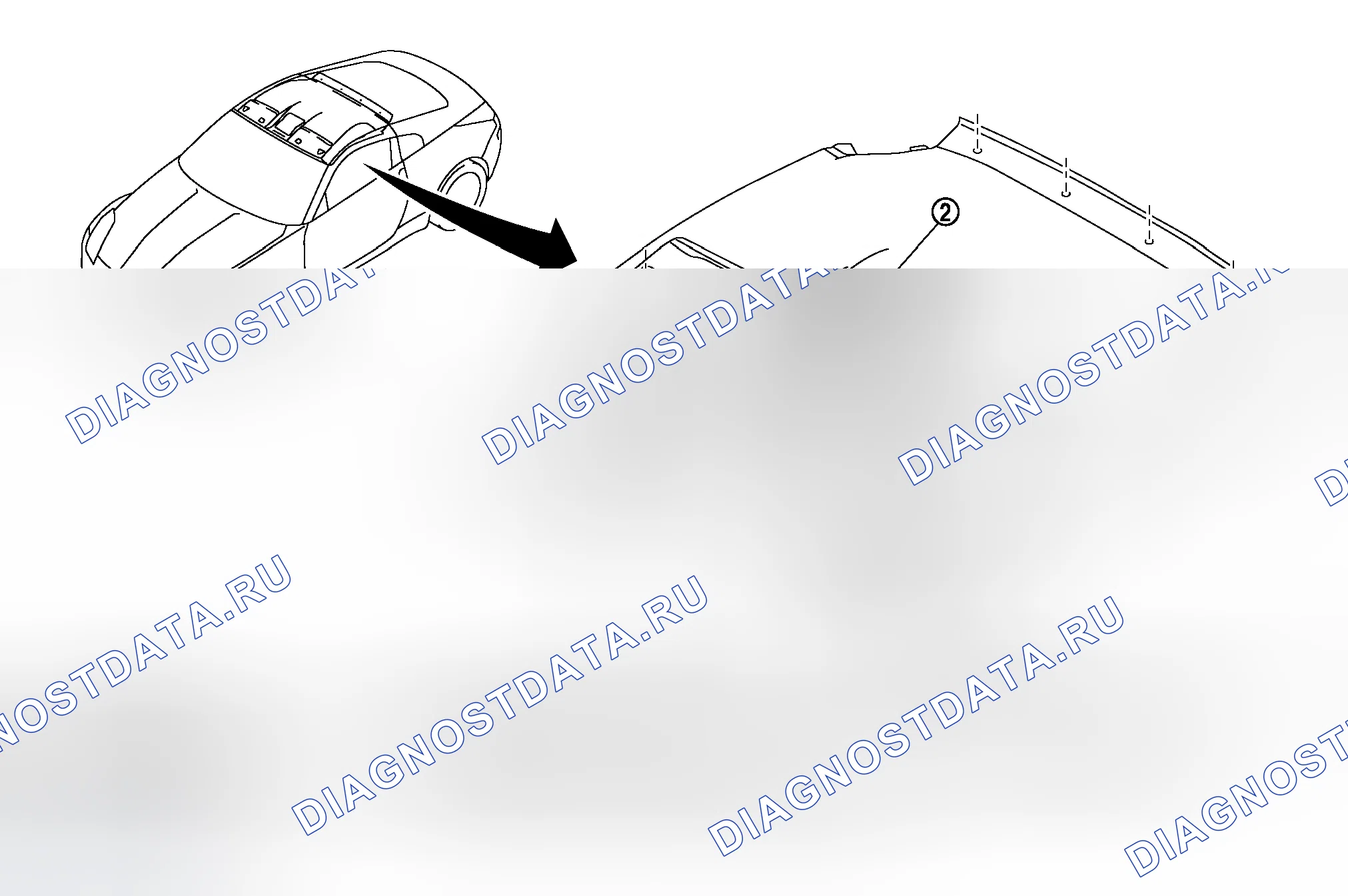 Рис. 26: Демонтаж и монтаж (для моделей купе). Honda Logo I