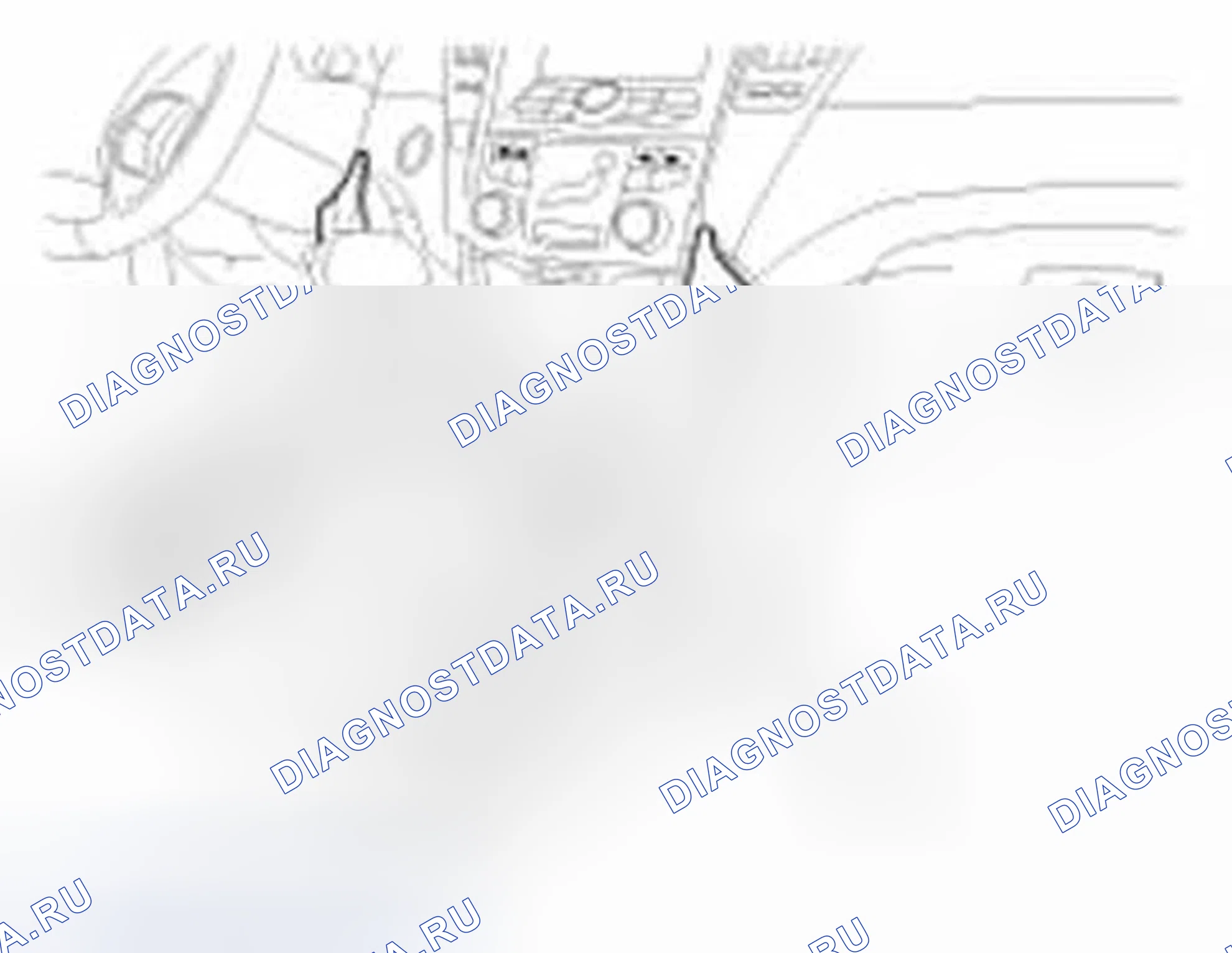 Рис. 97: Замена напольной консоли. Hyundai Sonata VI