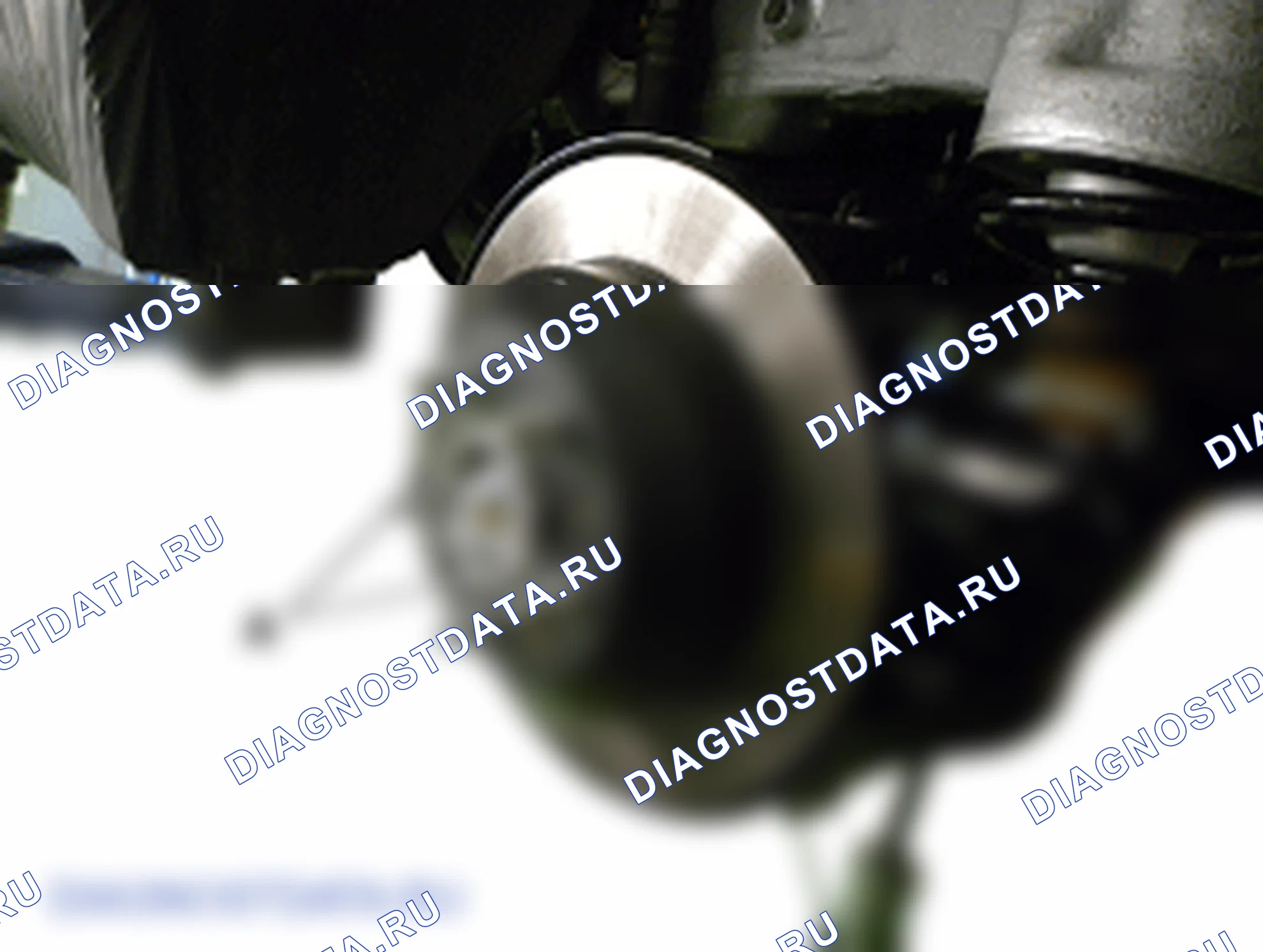 Снятие заднего дискового тормоза. Hyundai Santafe Sport DMA