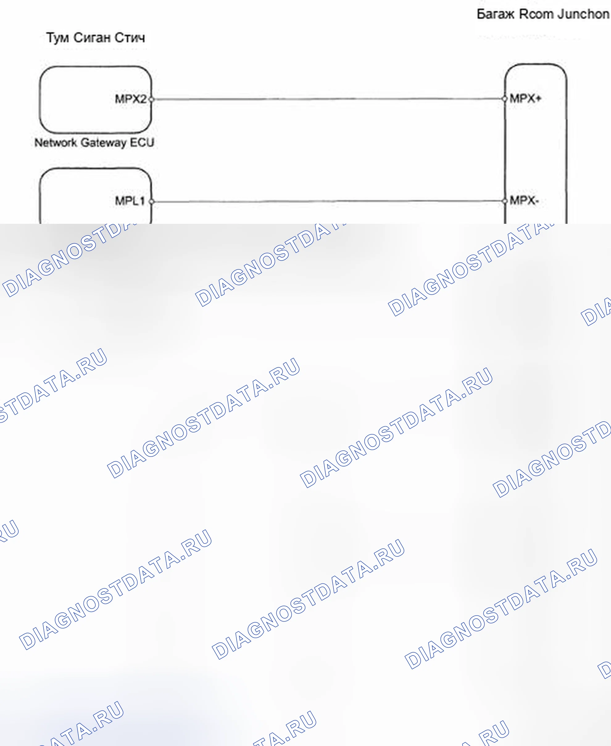 Рис. 38: электросхема. Honda CR-V VI