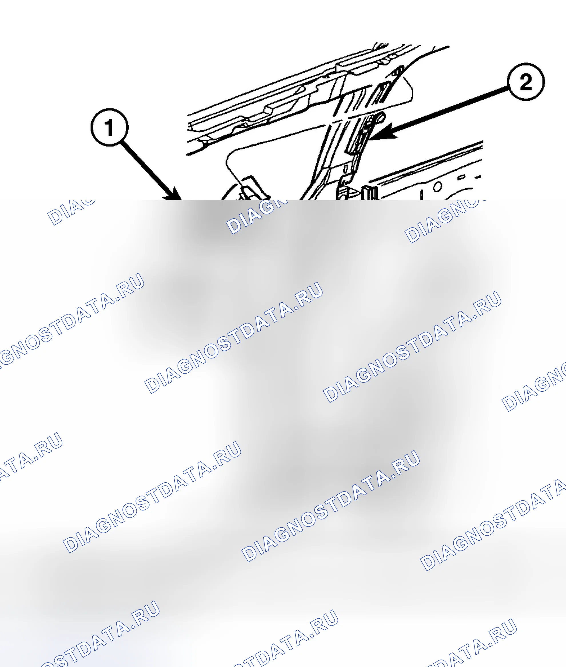 Рис. 92: ДЕМОНТАЖ. Dodge Grand Caravan IV