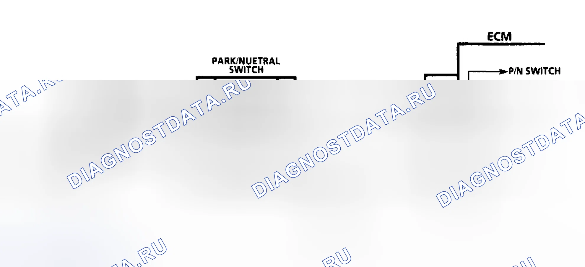 Рис. 50: Код 38. Тормозной переключатель Ckt Diag (корпус 3.3L N). Buick Electra Park Avenue Ultra transition