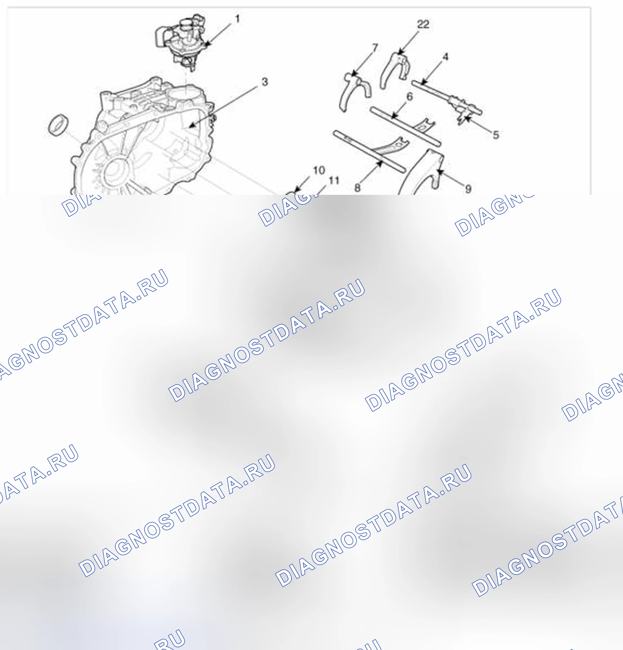Рис. 4: Компоненты. Kia Forte I