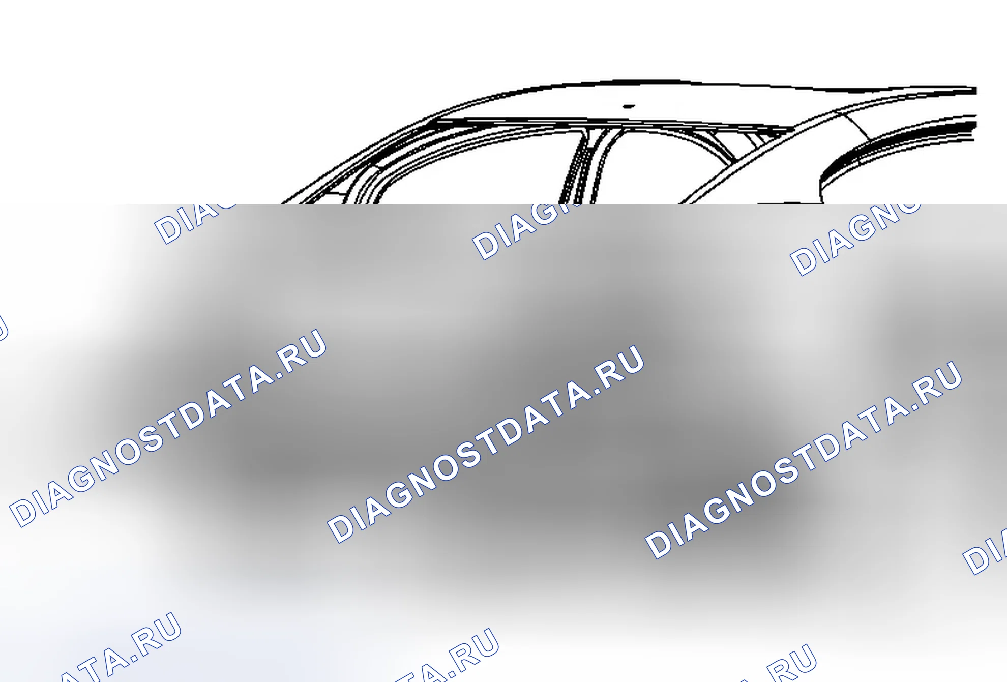 Рис. 19: Замена кронштейна задней панели бампера - внешний. Buick LaCrosse II