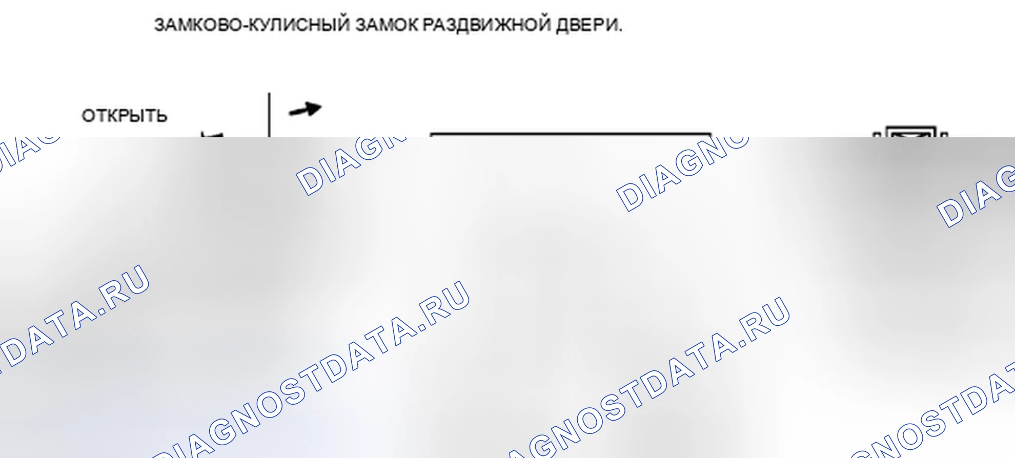Рис. 61: Проверка переключателя замка раздвижной двери. Honda Civic IX рестайлинг