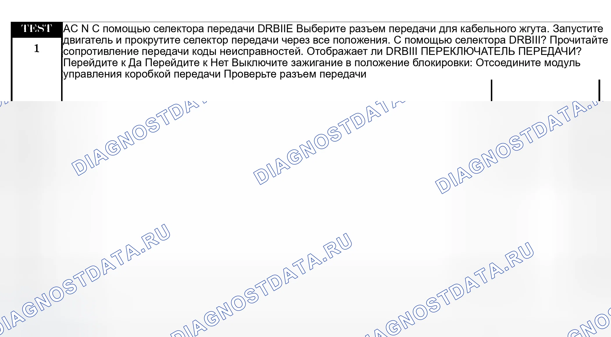 Рис. 1102: Диагностическая процедура. Dodge Pickup R1500 
