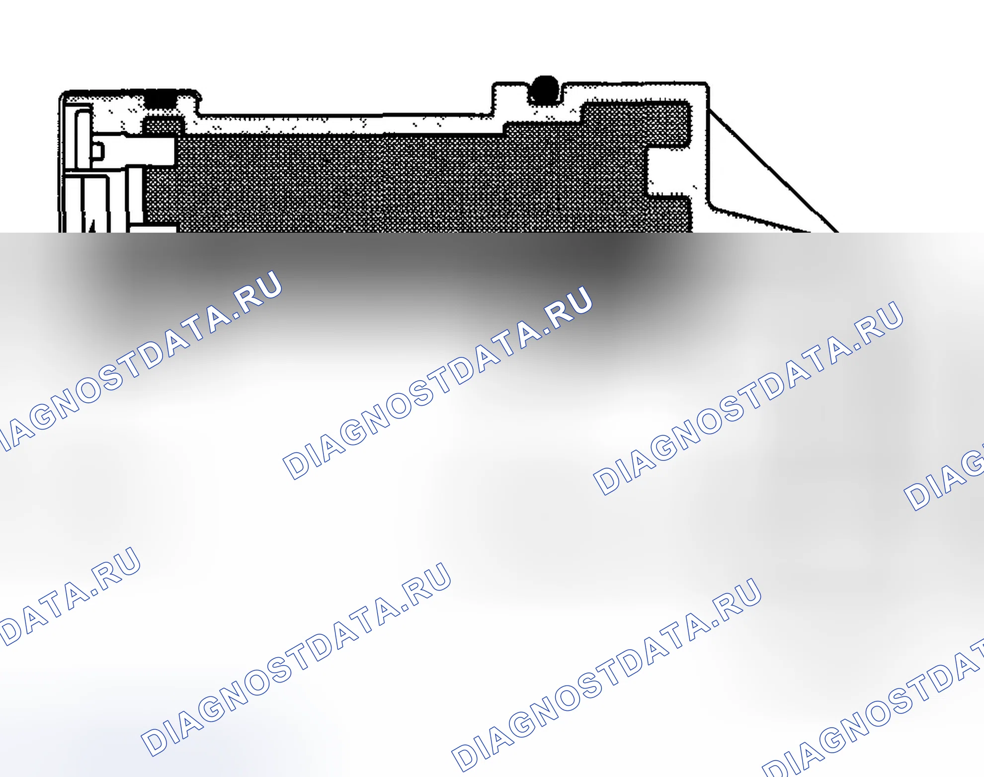Рис. 34: Датчик скорости выходного вала (промежуточный вал) (модель M / T). Honda Element YH2