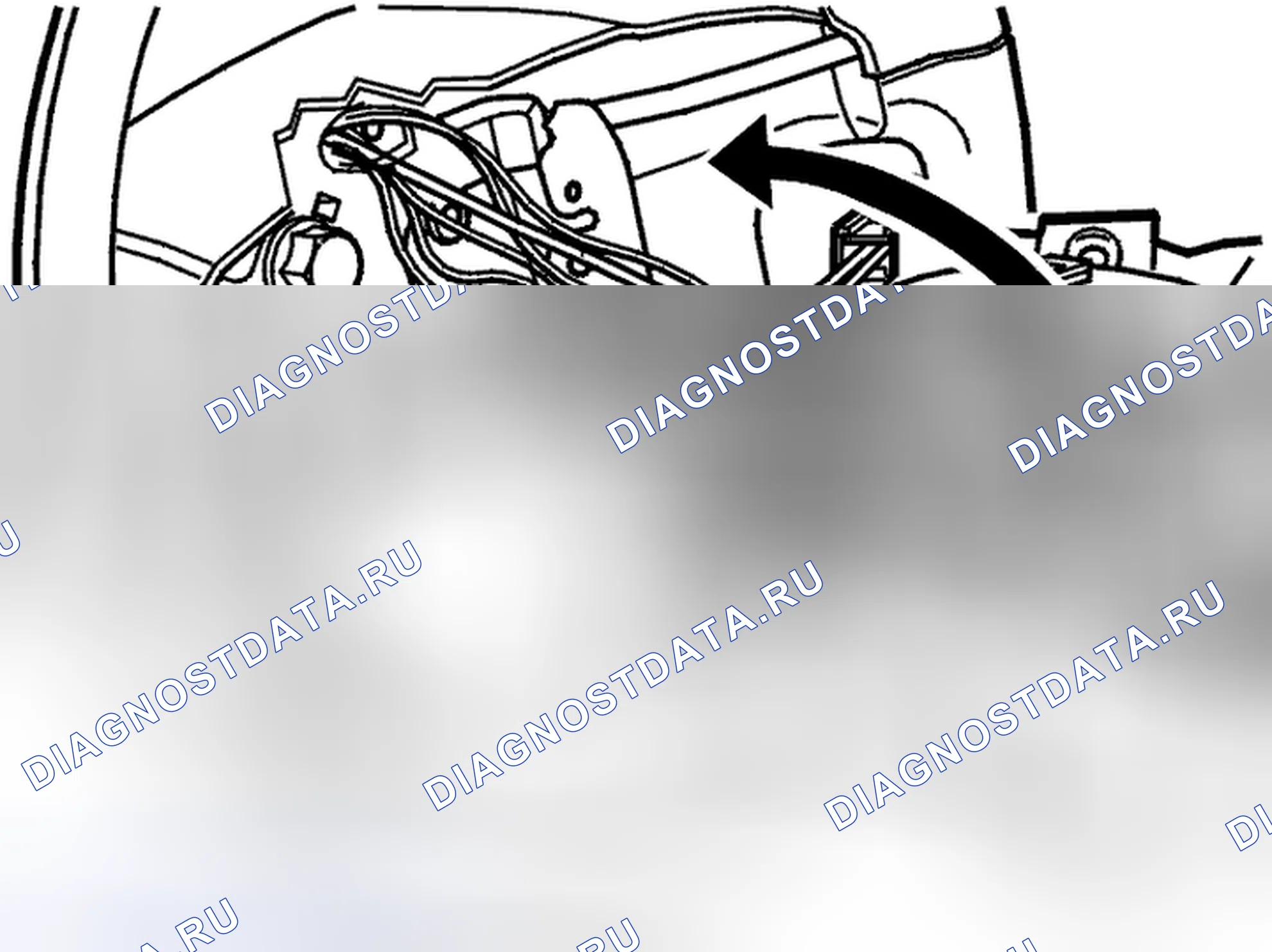 Рис. 22: УСТАНОВКА МОДУЛЯ РУЛЕВОГО КОЛЕСА. Volvo V50 I рестайлинг
