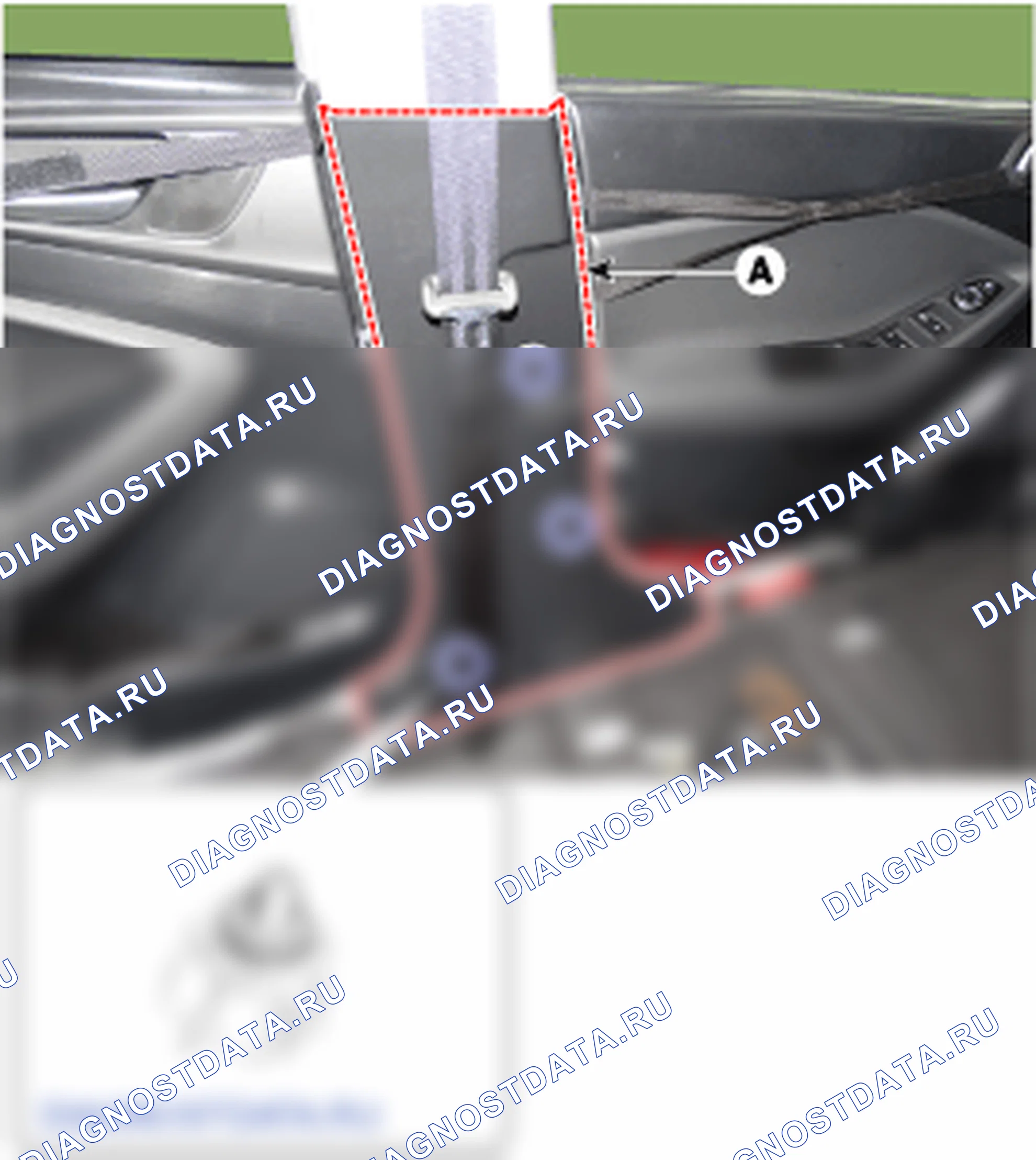 Замена облицовки центральной стойки. Hyundai i20 GB