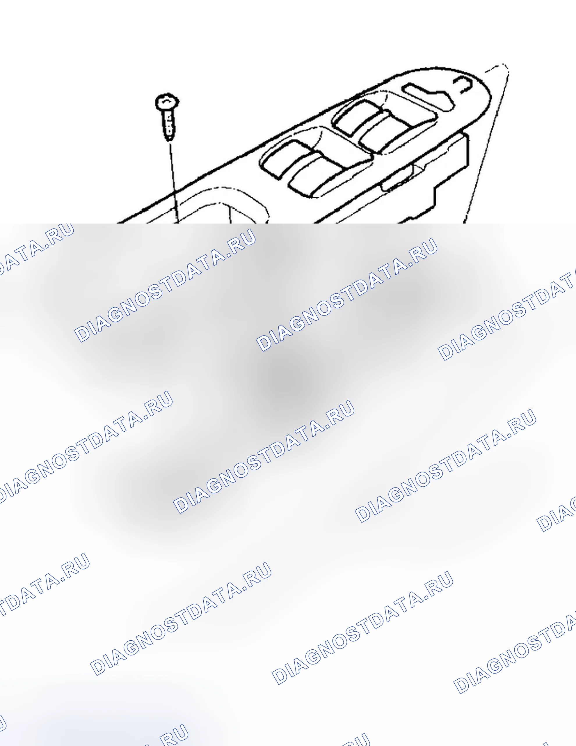 Рис. 42: Замена главного переключателя. Honda Odyssey II
