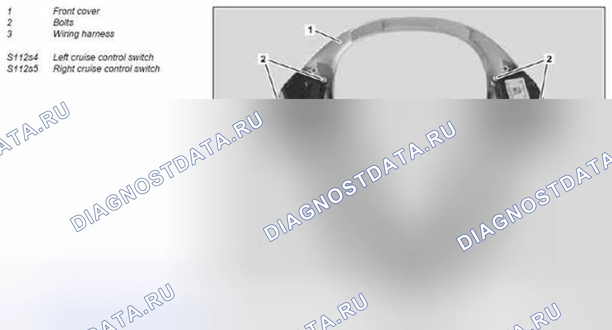 Рис. 35: Снятие / установка переключателя круиз-контроля - AR54.25-P-2803MCC. Kia Soul I
