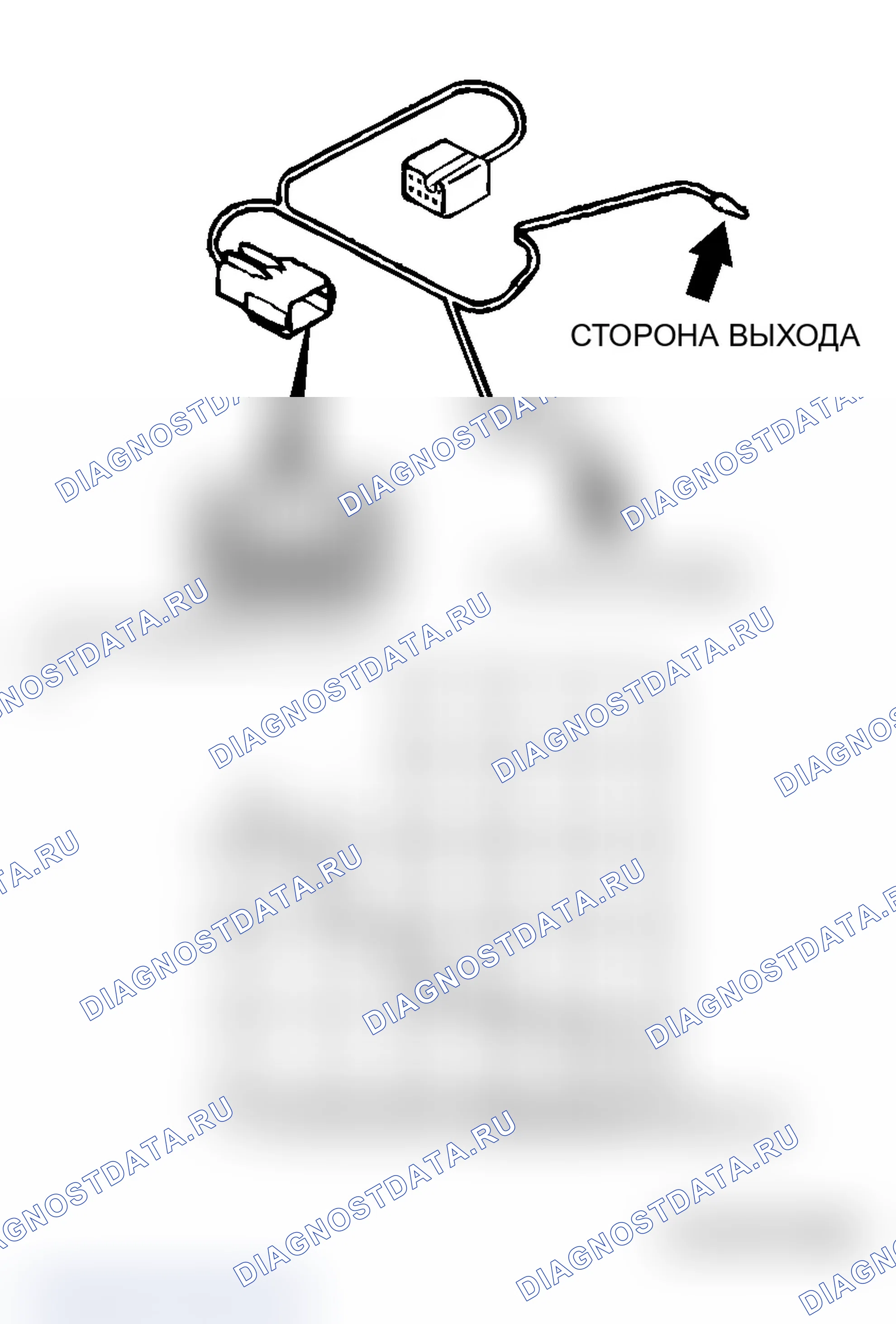 Рис. 209: СТОРОНА ВЫХОДА. Mitsubishi Lancer Evolution IX