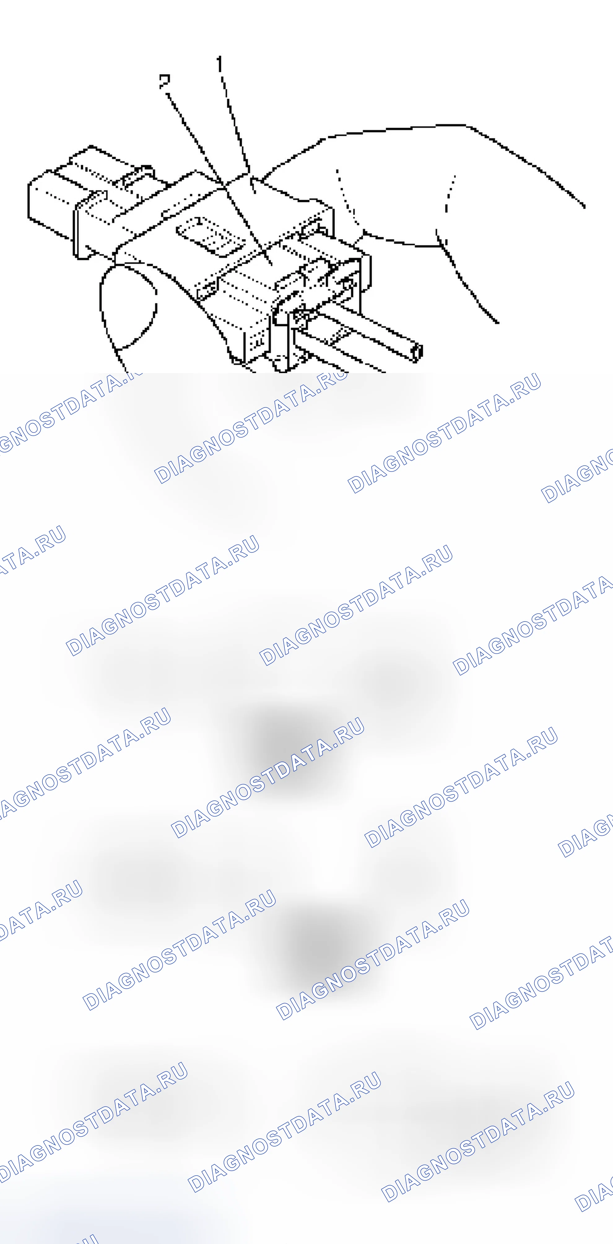 Рис. 35: Демонтаж. Isuzu Axiom I