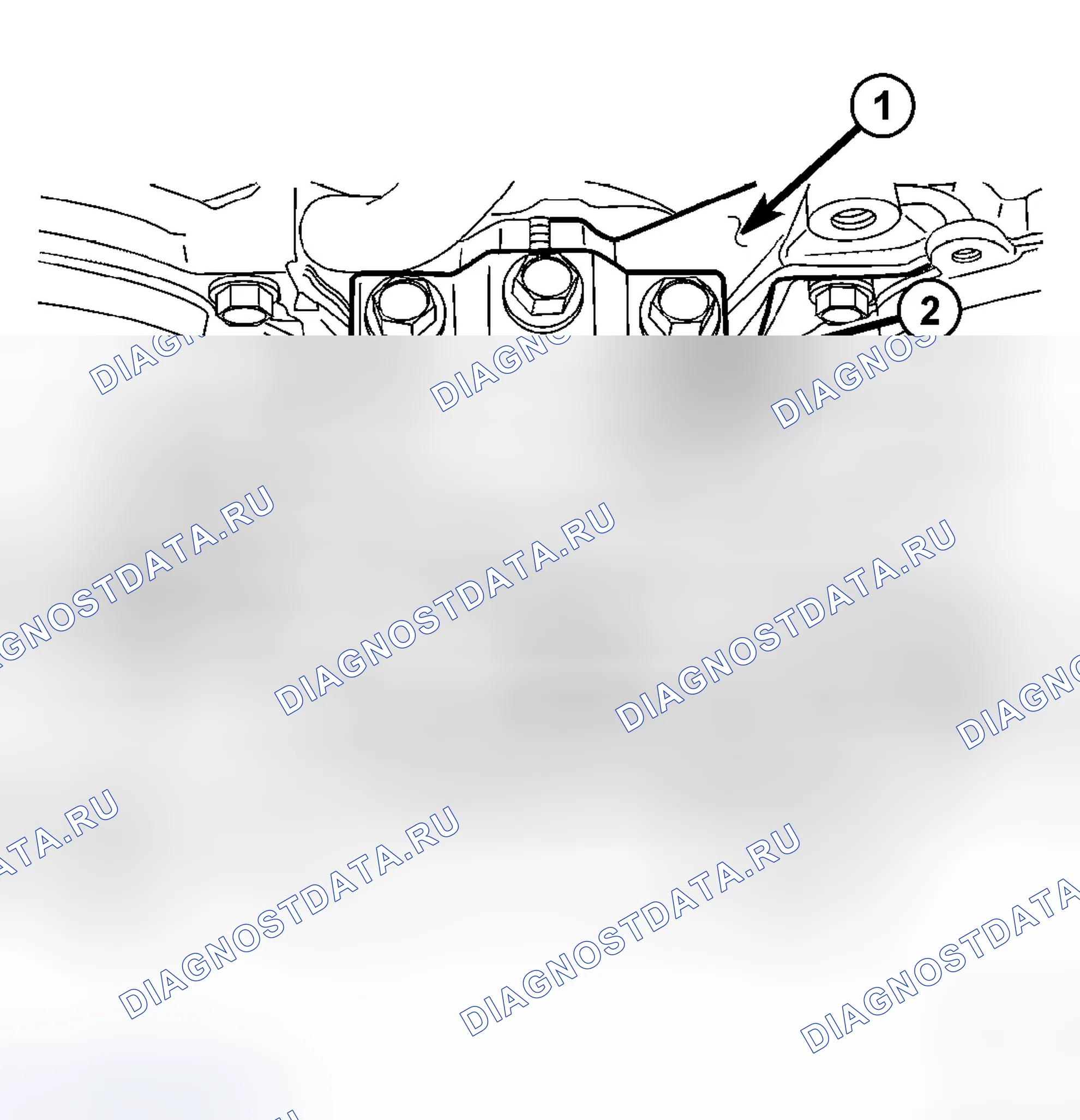 Рис. 40: ДЕМОНТАЖ. Chrysler Pacifica CS