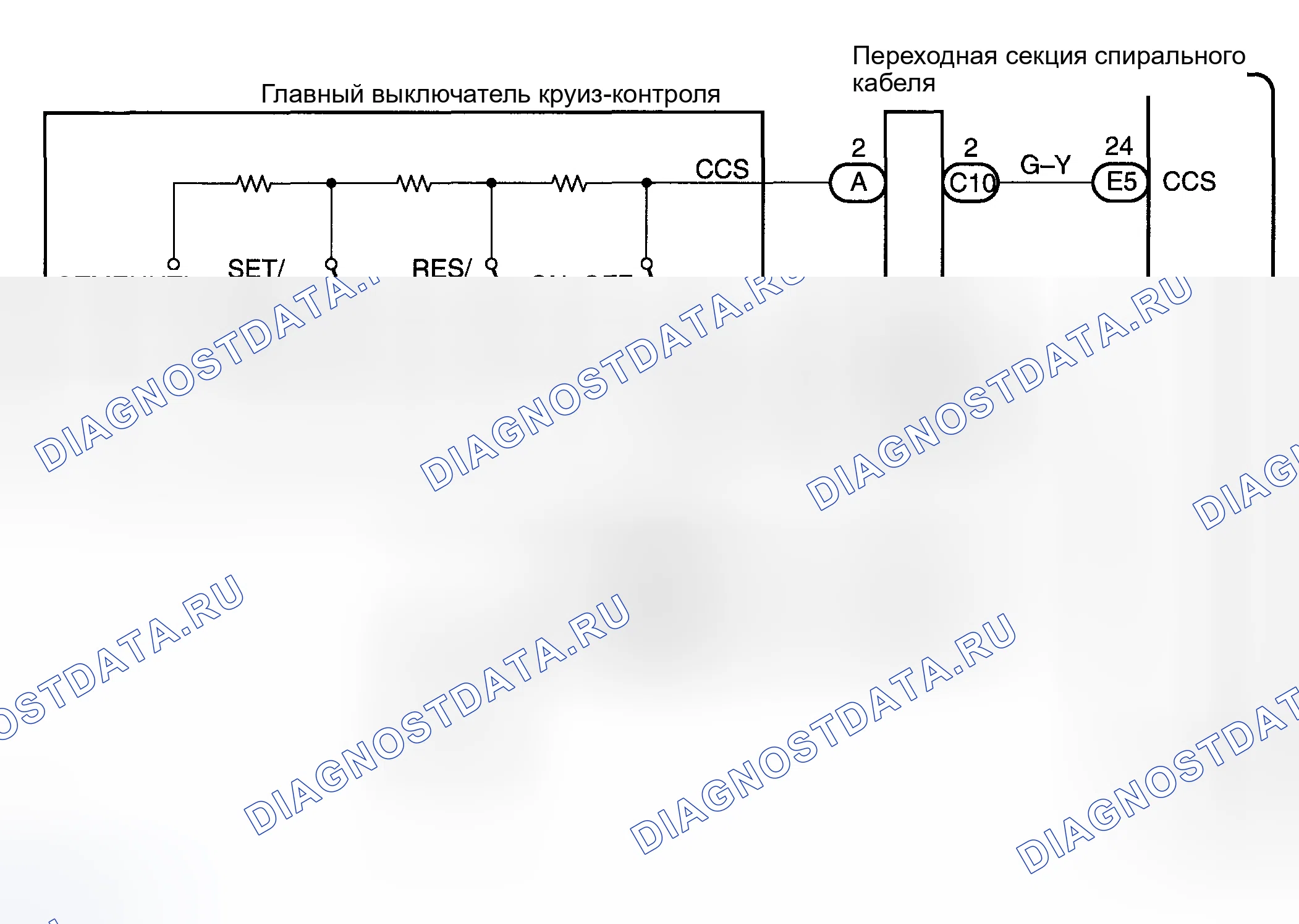 Рис. 84: электросхема. Toyota Corolla IX рестайлинг